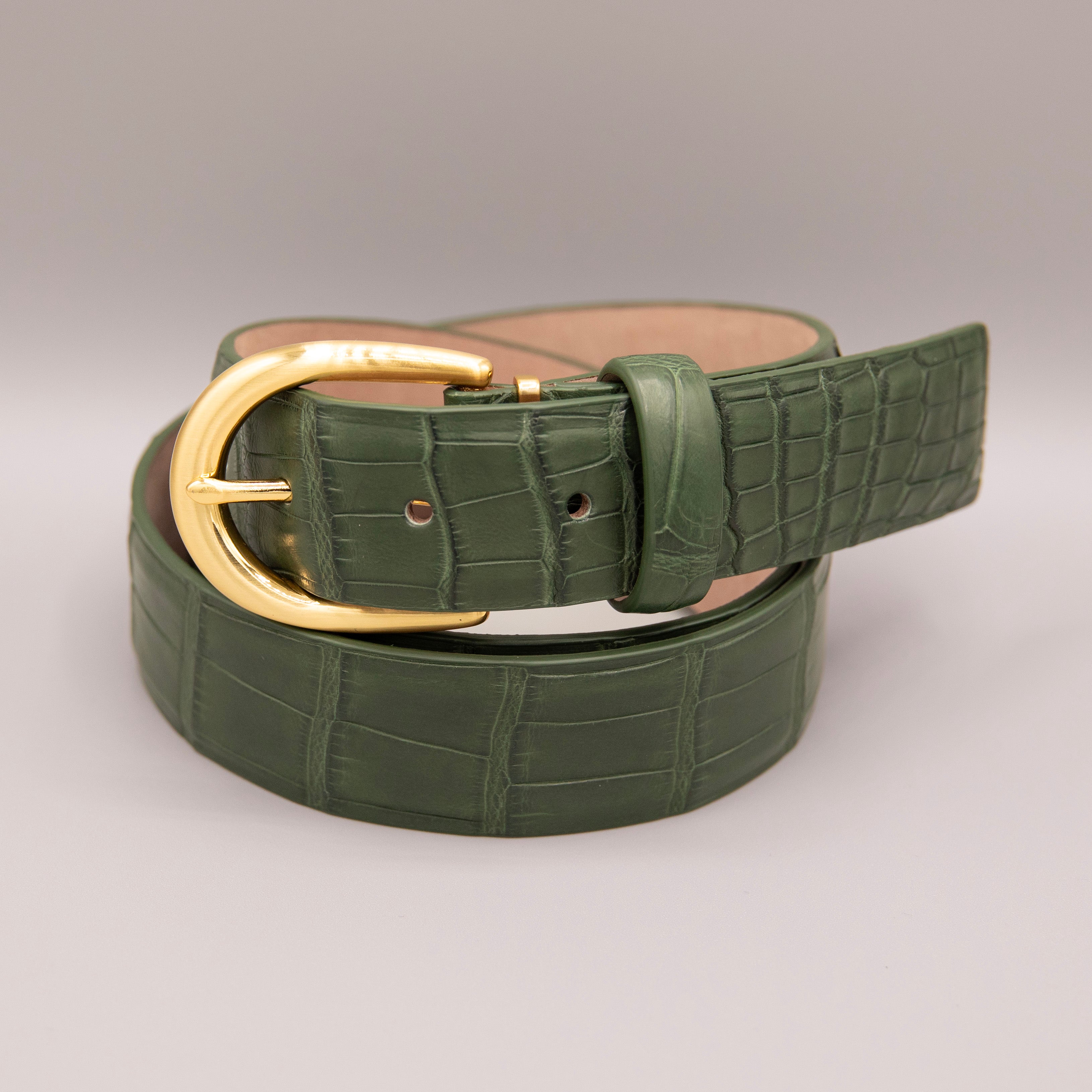 Matte Alligator - Dark Green 35mm
