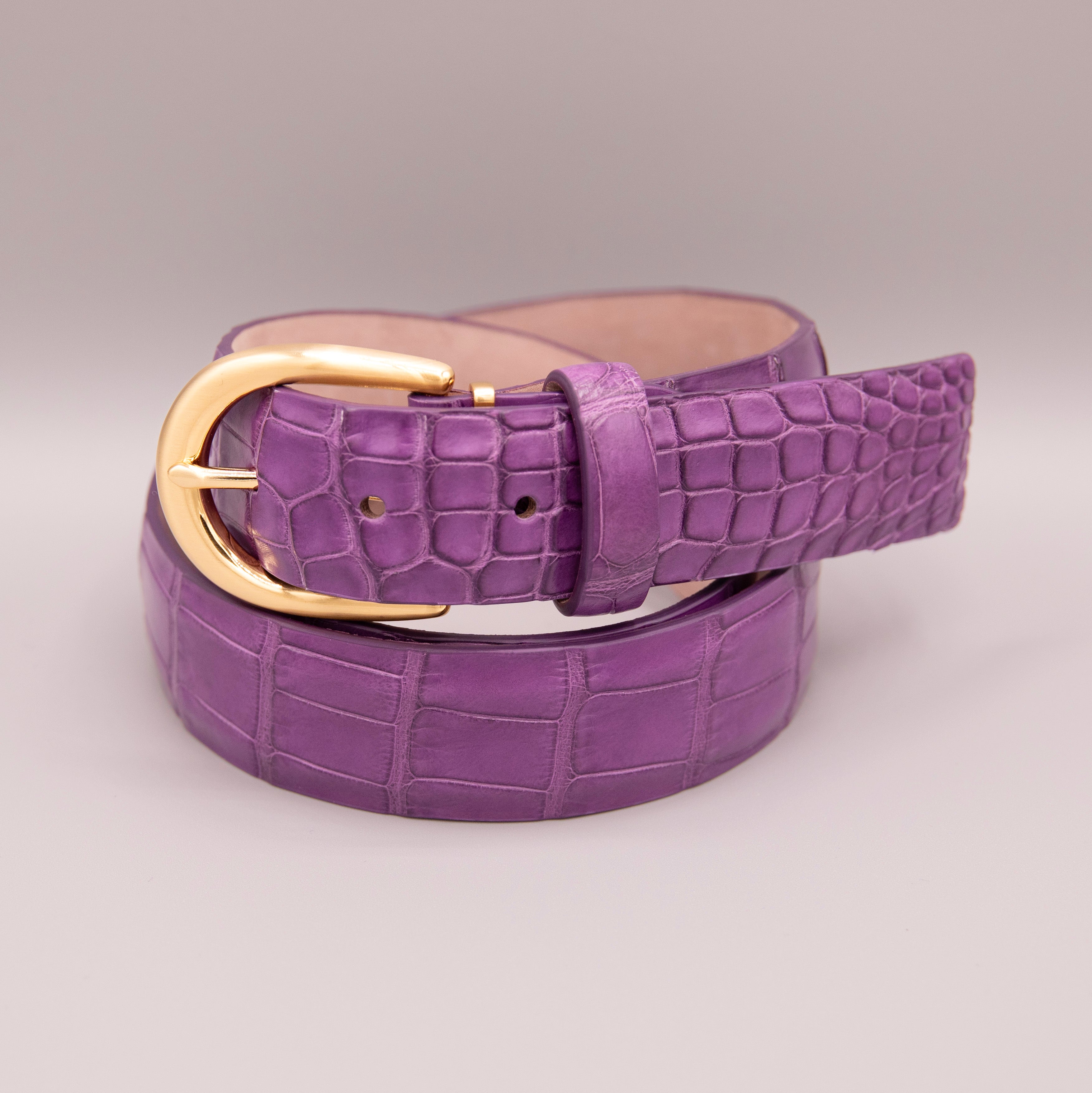 Matte Alligator - Purple 35mm