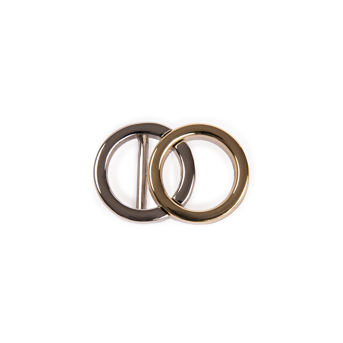 25mm Double O Buckle - Light Gold Palladium - 1343/25/G
