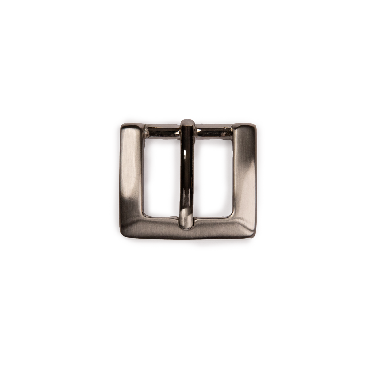 25mm Solid Brass Square Buckle - Matte Nickel - 1547/25/N