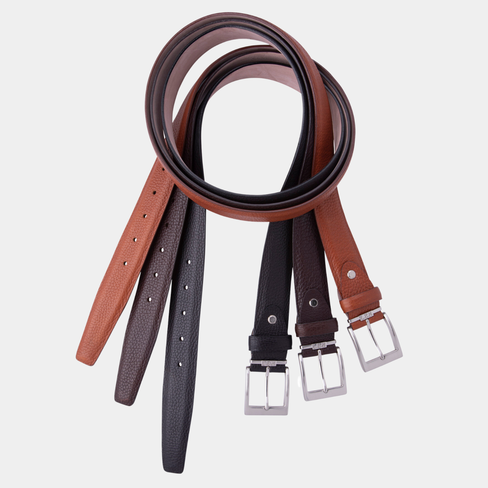 French Pebble Grain - Black