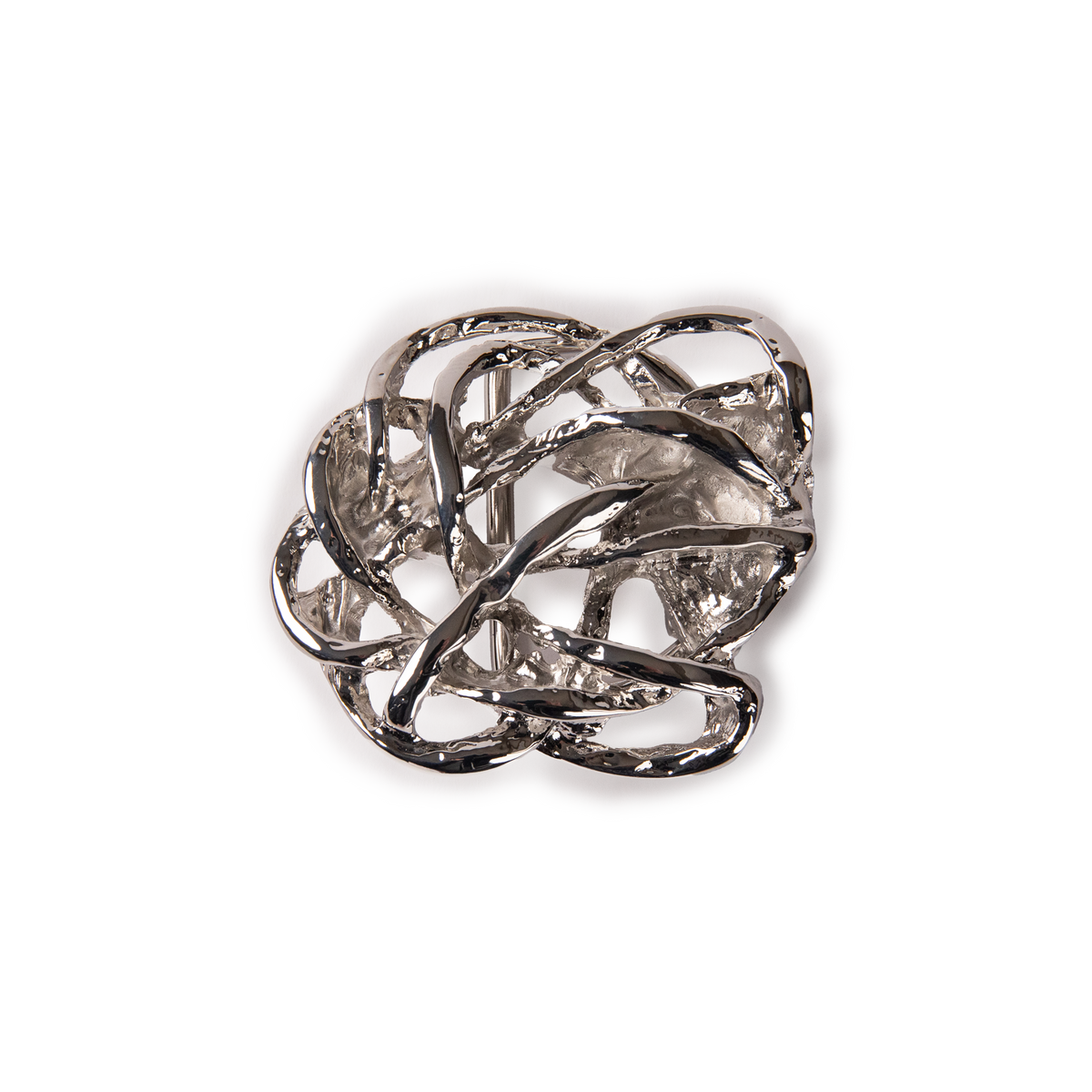 35mm Knot Buckle - Palladium - 2105/35/N