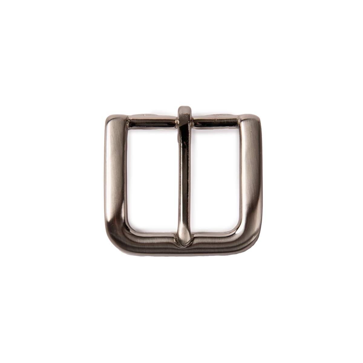 35mm Solid Brass Chunky Square Buckle - Matte Nickel - 2774/35/N