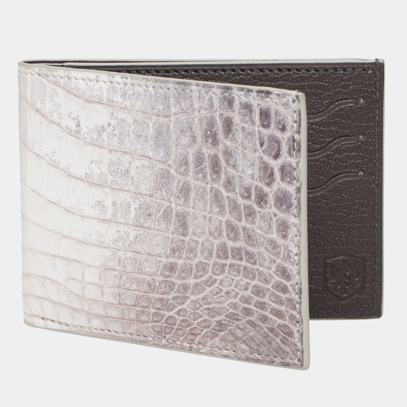 Himalayan Crocodile Sport Bifold - Snow & Gray