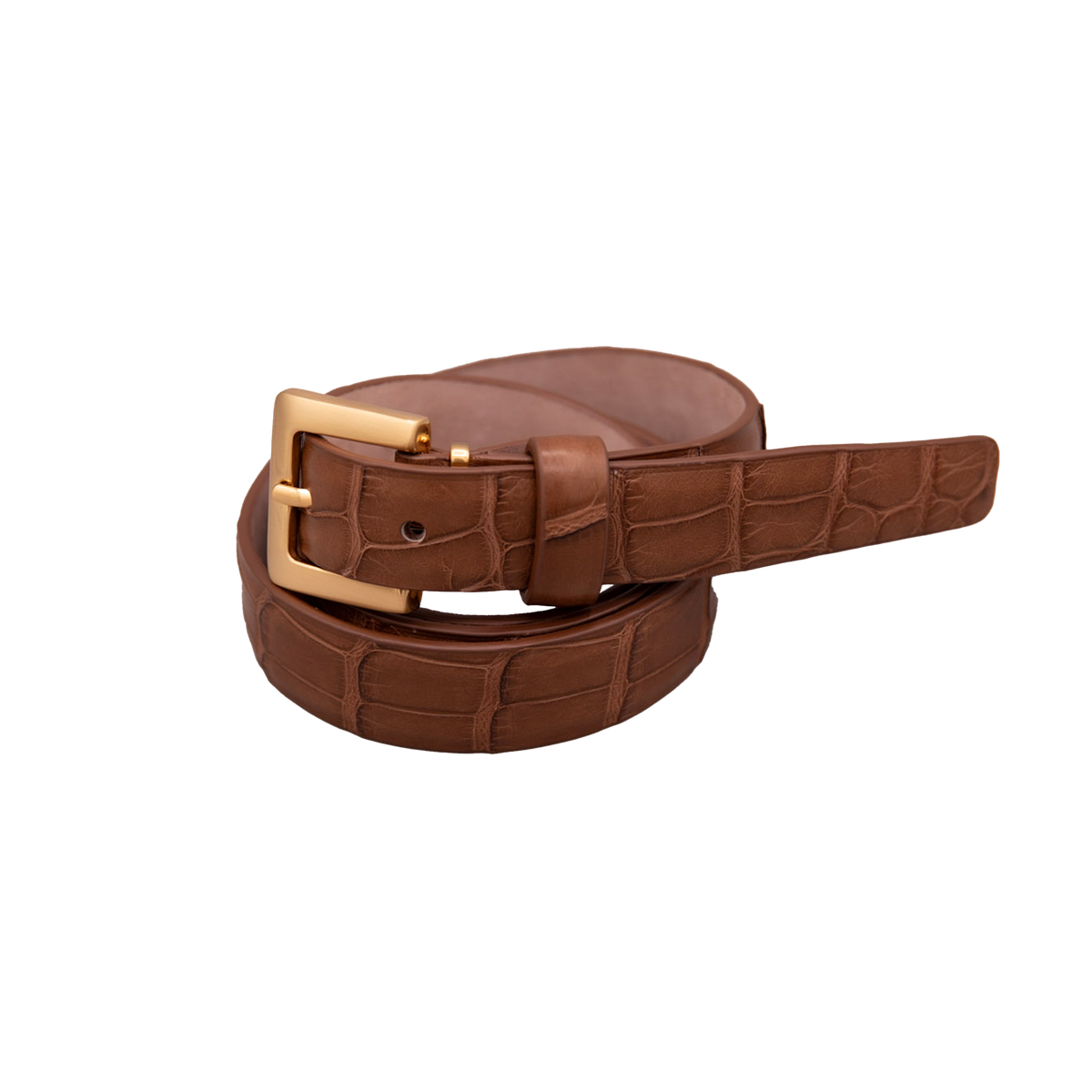 Matte Alligator - Tobacco 25mm
