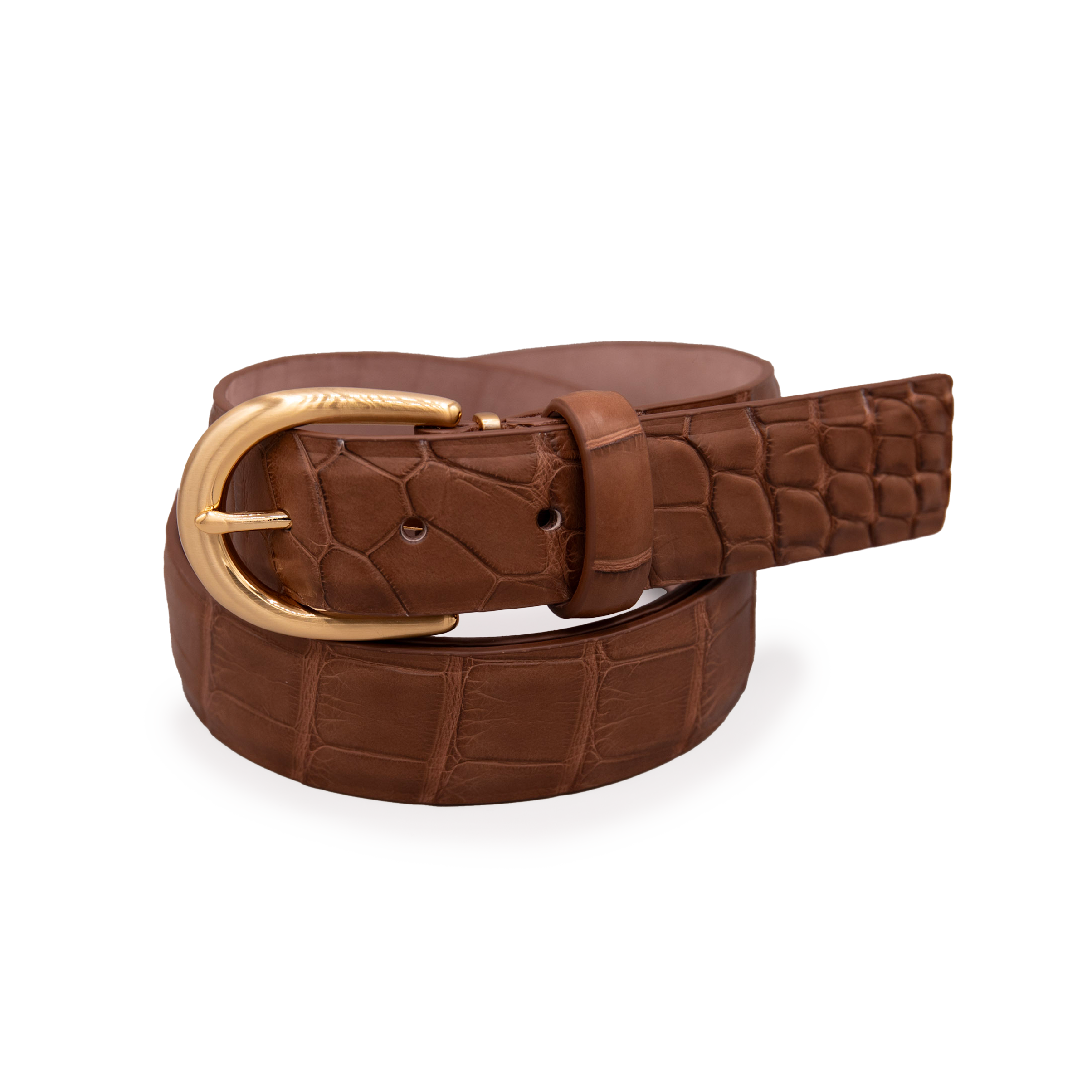 Matte Alligator - Tobacco 35mm