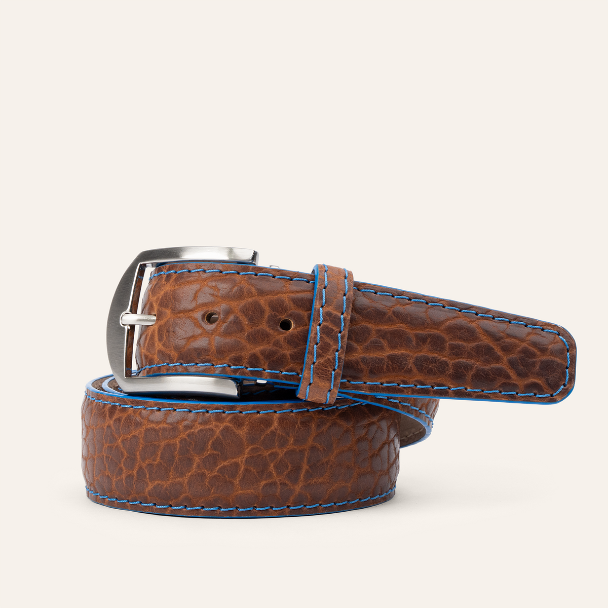 American Bison - Cognac/Denim