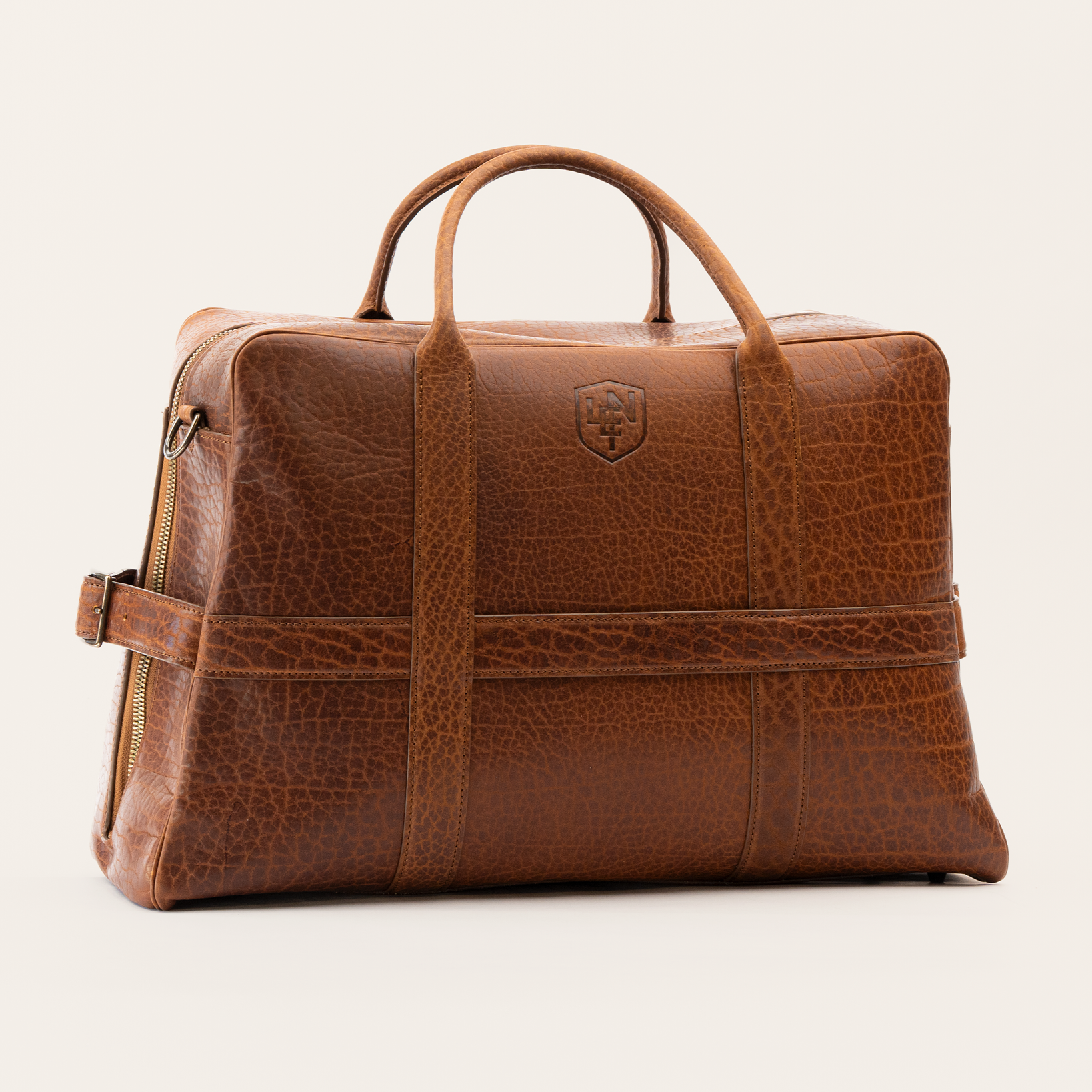 American Bison Duffel - Cognac