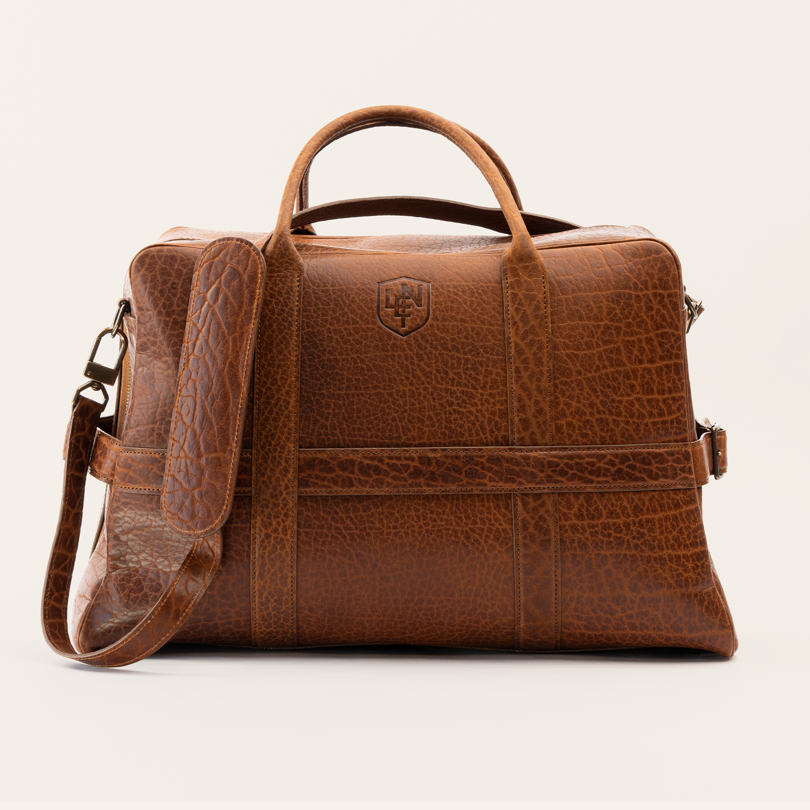 American Bison Duffel - Cognac