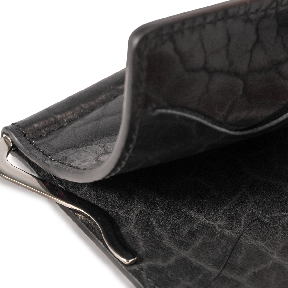 American Bison Money Clip - Black
