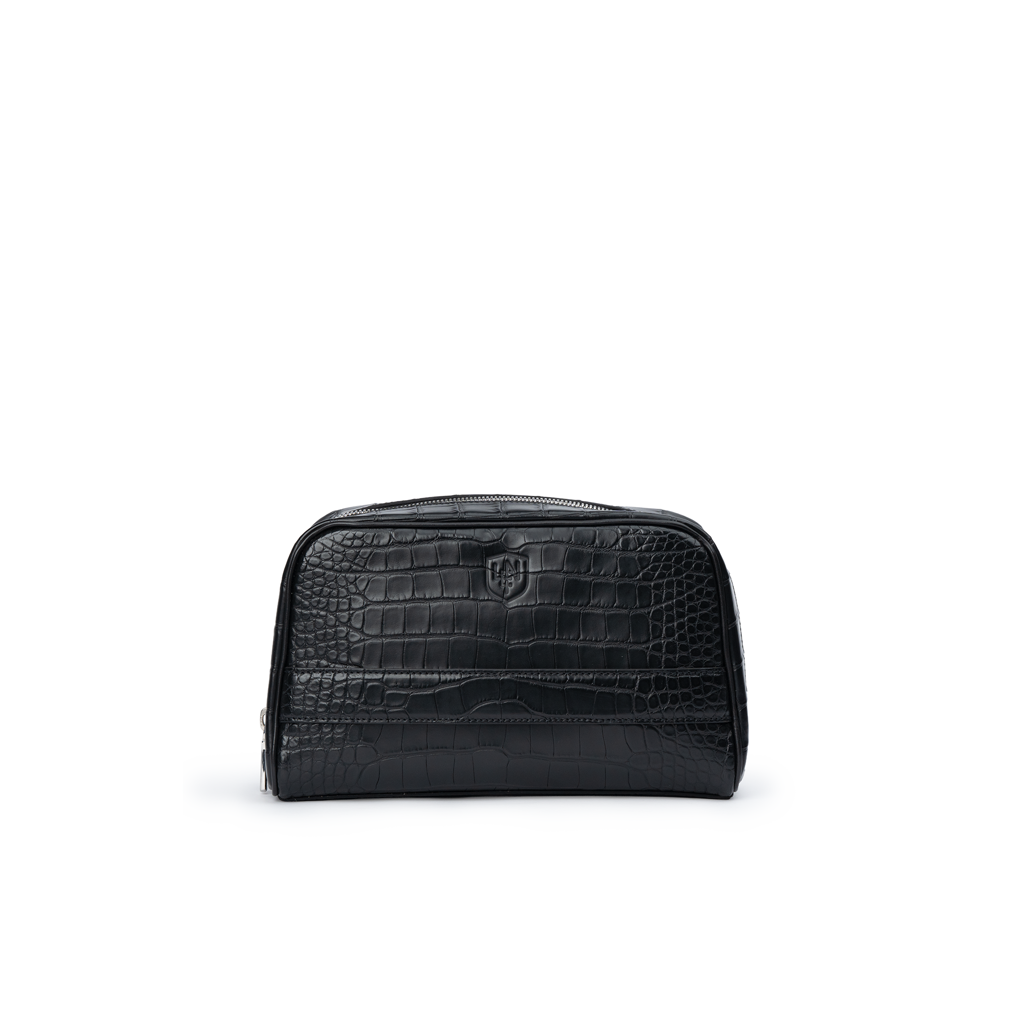 American Alligator Toiletry Bag - Black
