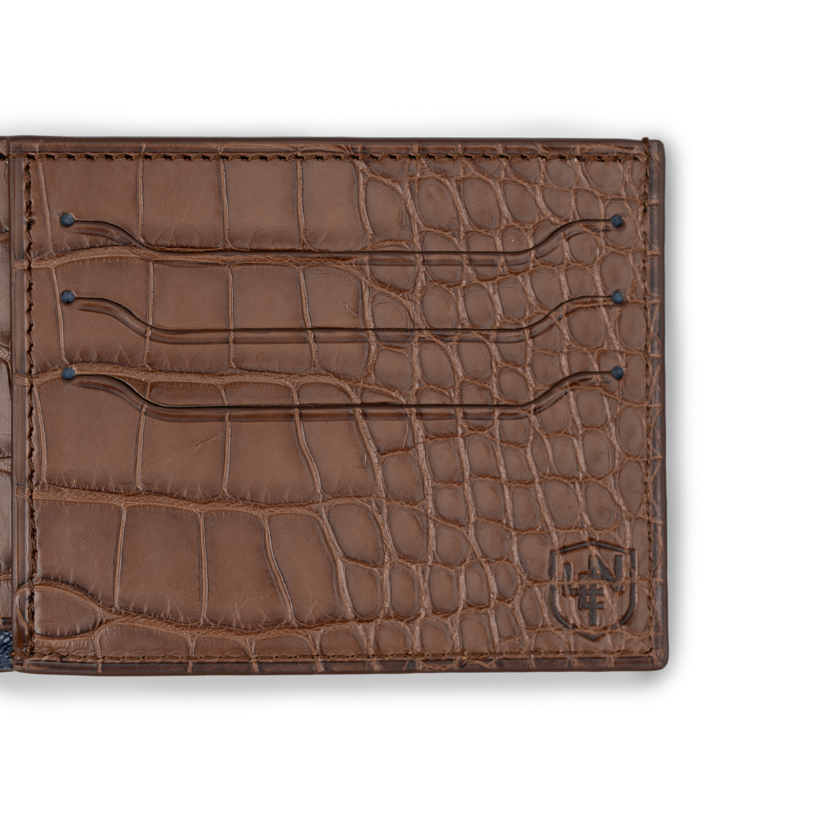 American Alligator Deluxe Bifold - Tobacco