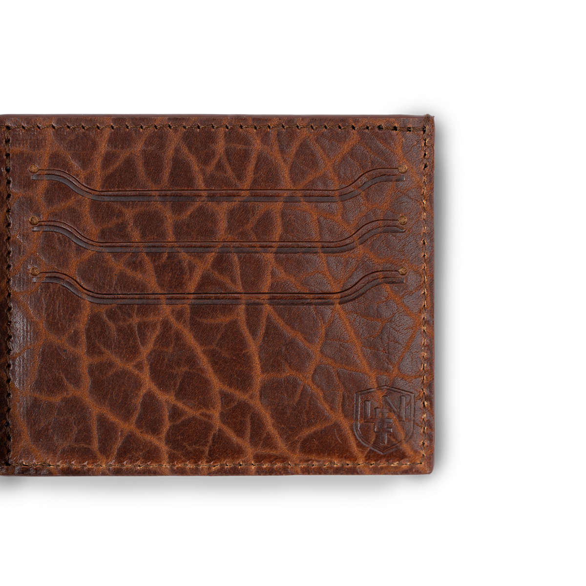 American Bison Deluxe Bifold - Cognac