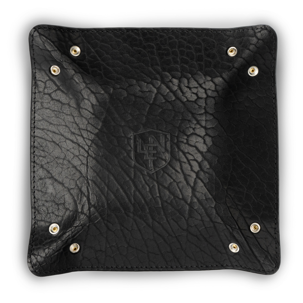American Bison Valet Tray - Black