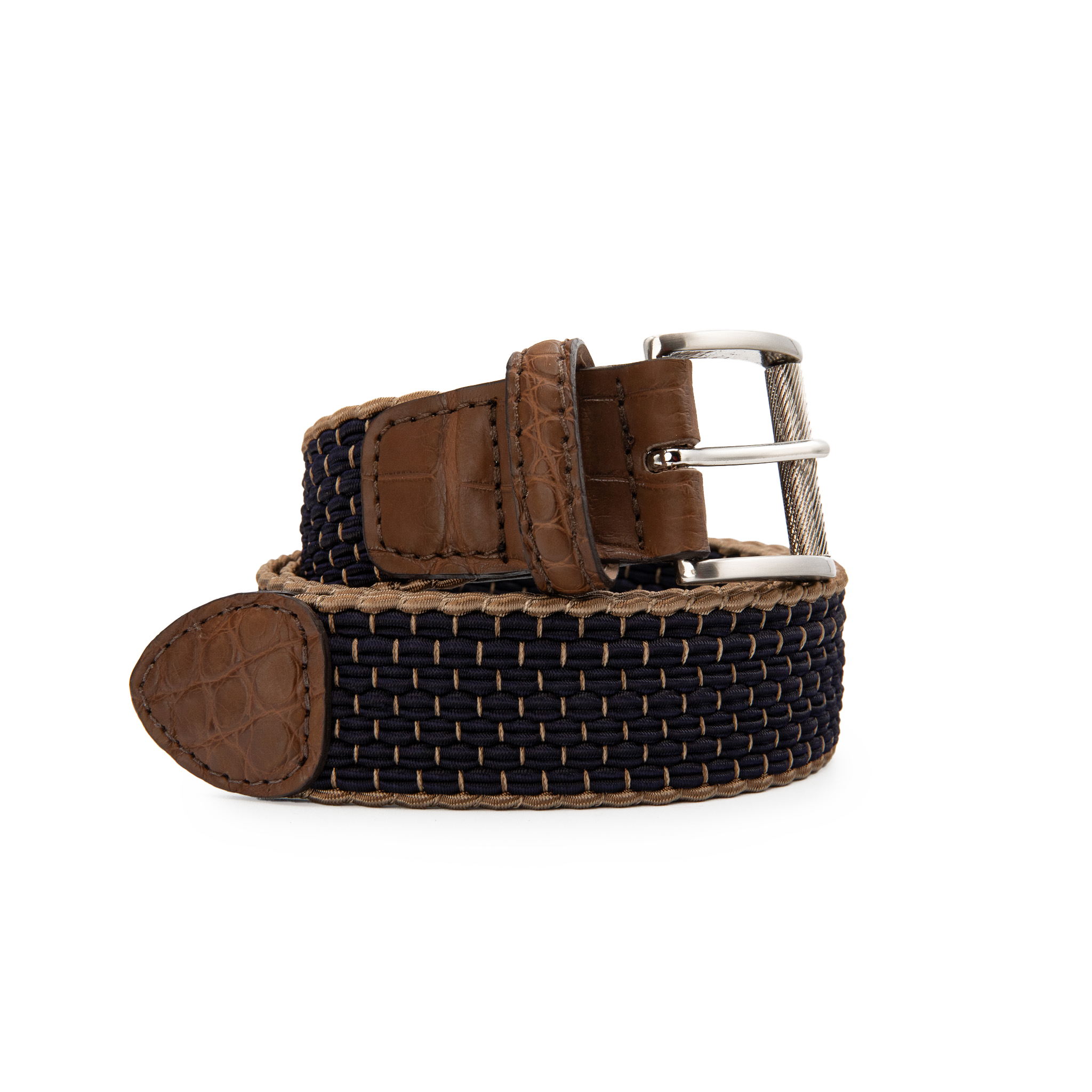 Dotted Braid - Navy