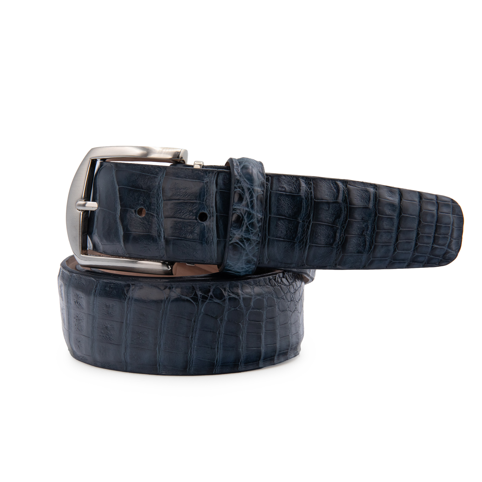 Caiman Crocodile - Navy Blue