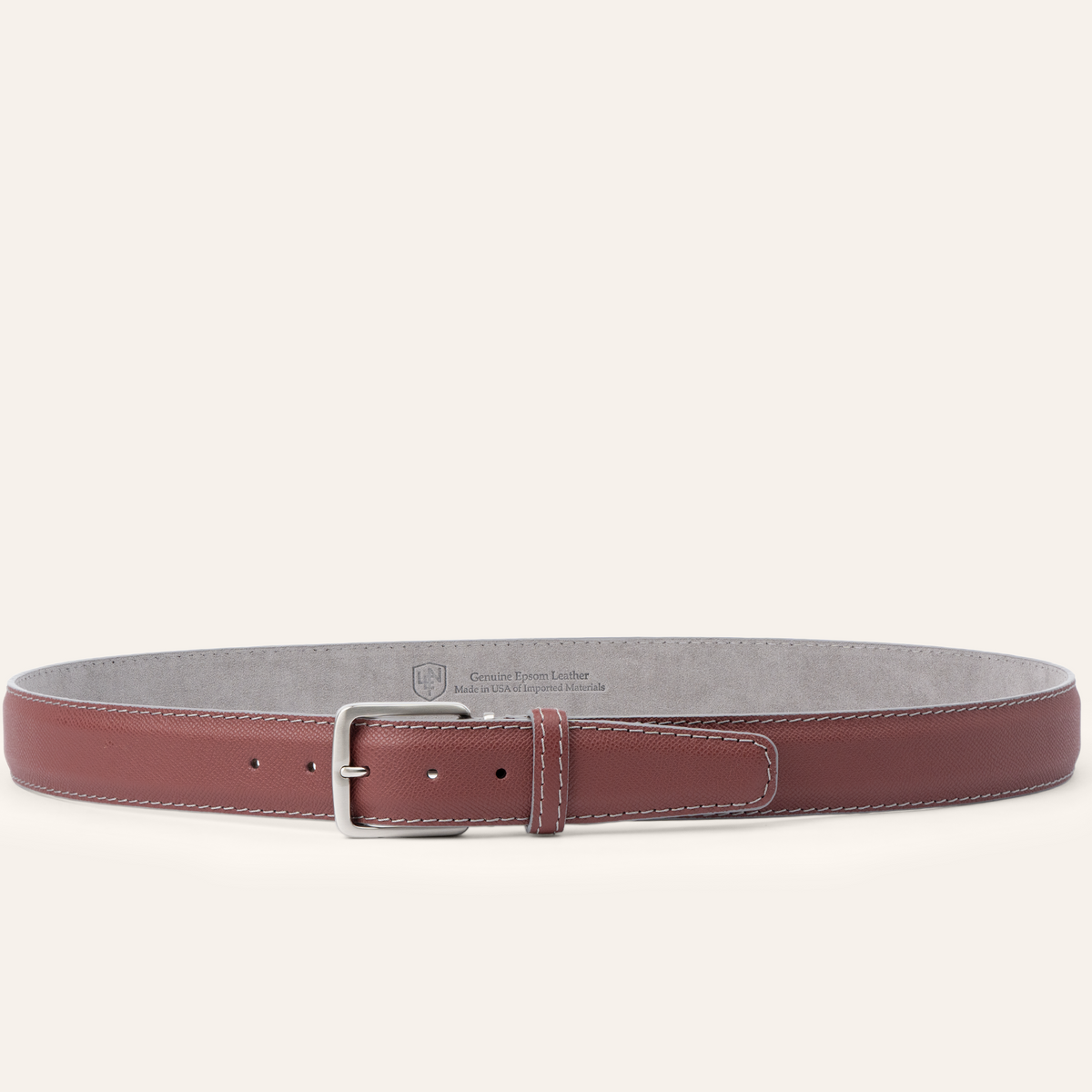 Epsom - Wine with Grey Alcantara Lining