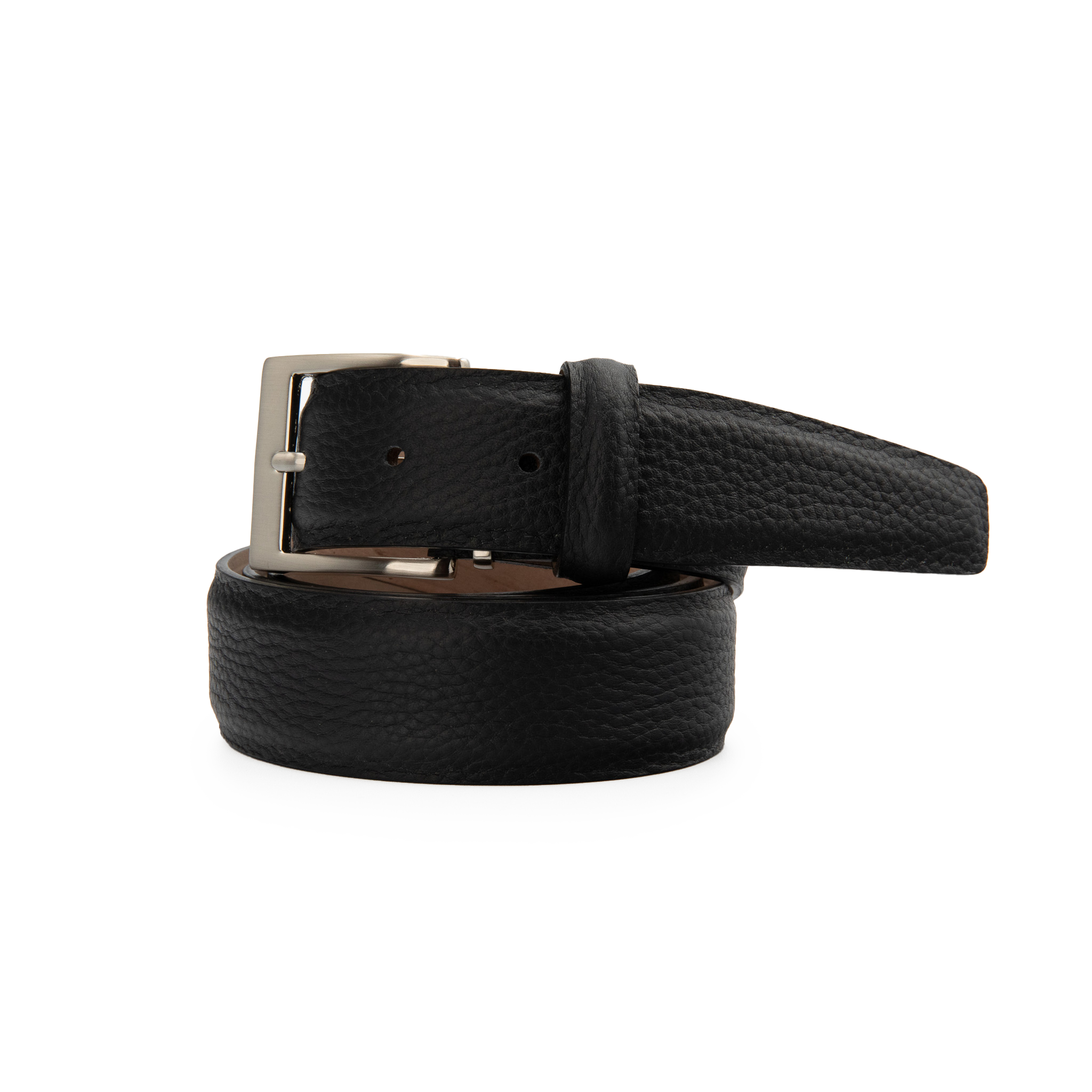 French Pebble Grain - Black