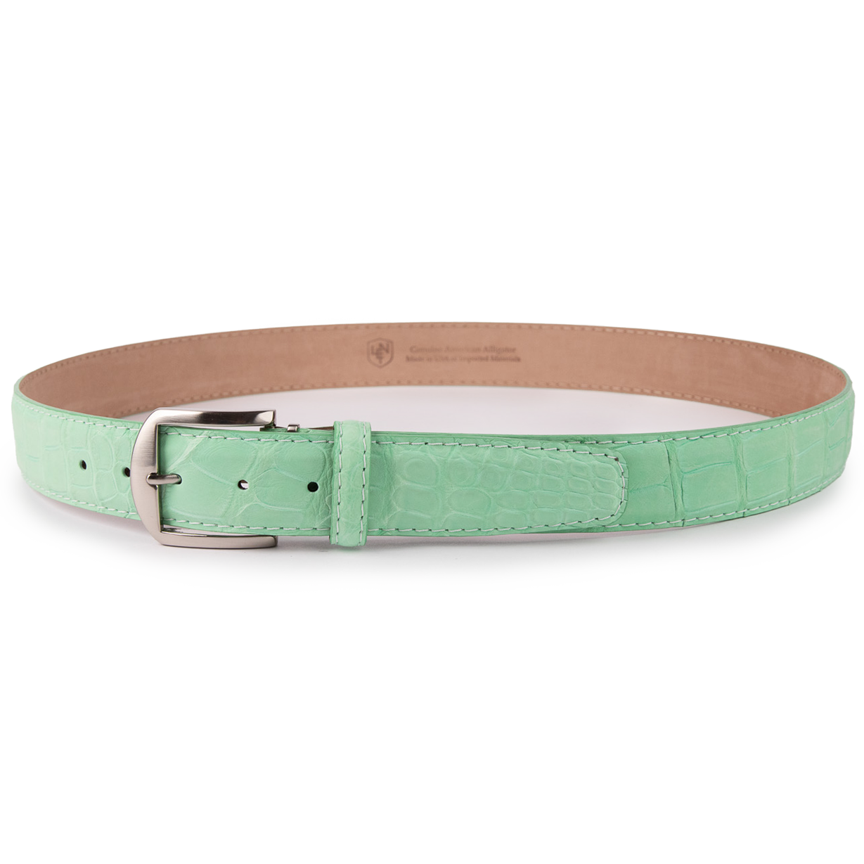 Buffed American Alligator - Limited Edition Lime