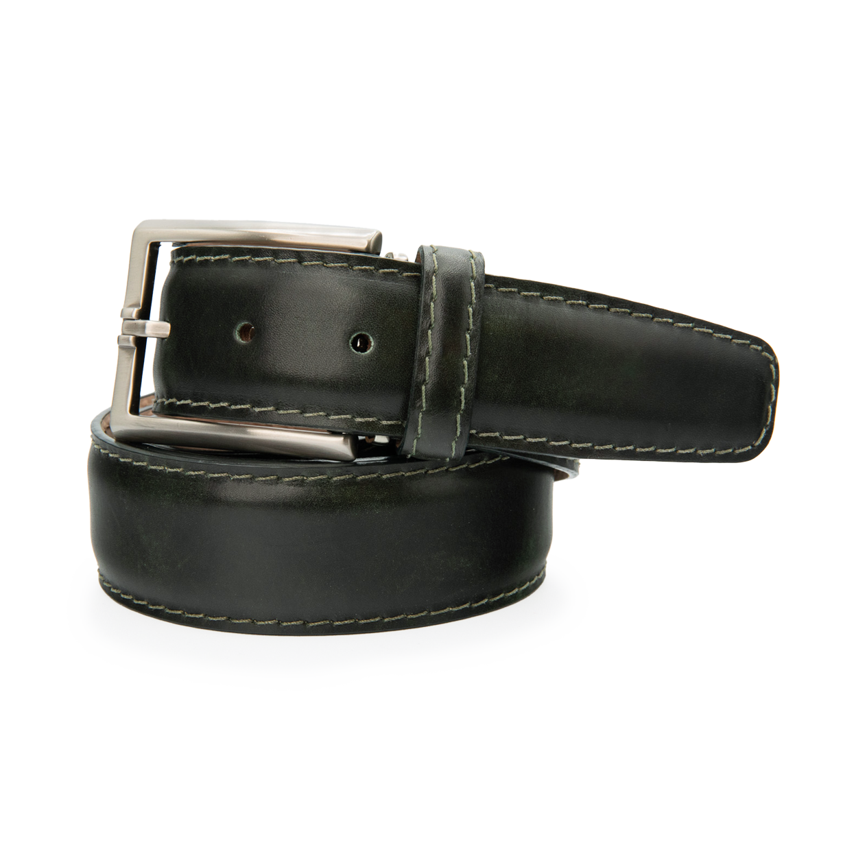 Italian Marbled Calf 40mm - Emerald Green