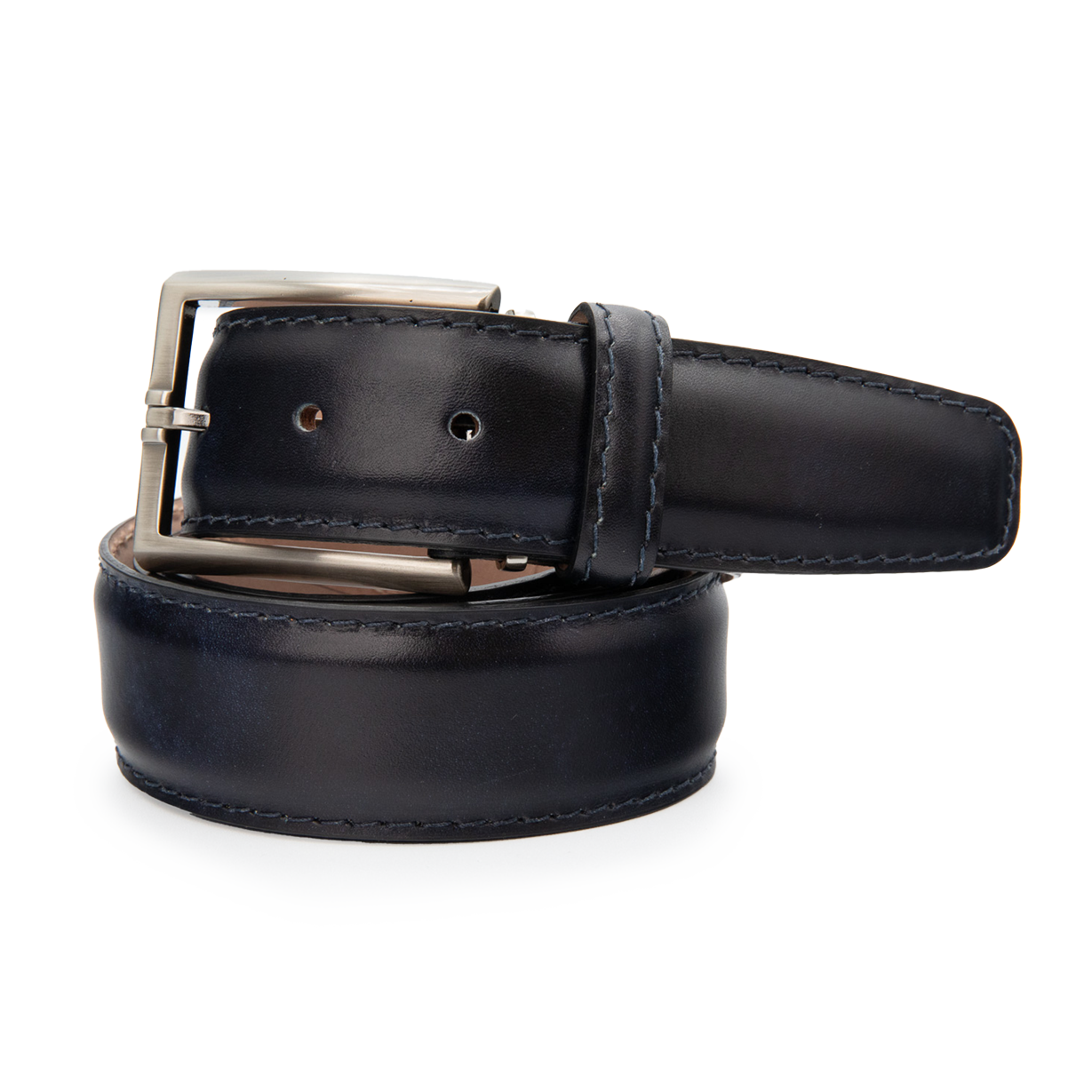 Italian Marbled Calf 40mm - Navy