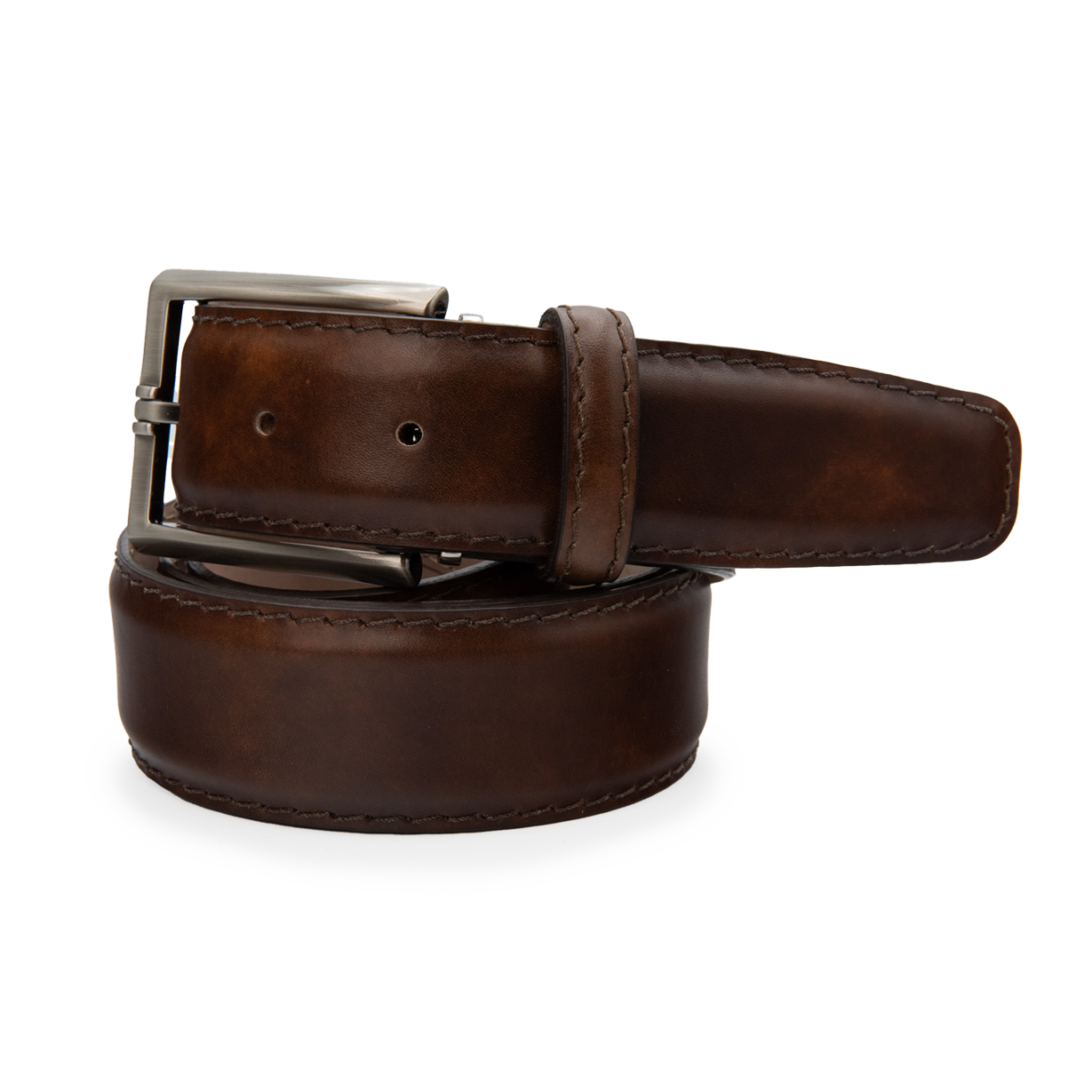 Italian Marbled Calf 40mm - Pecan