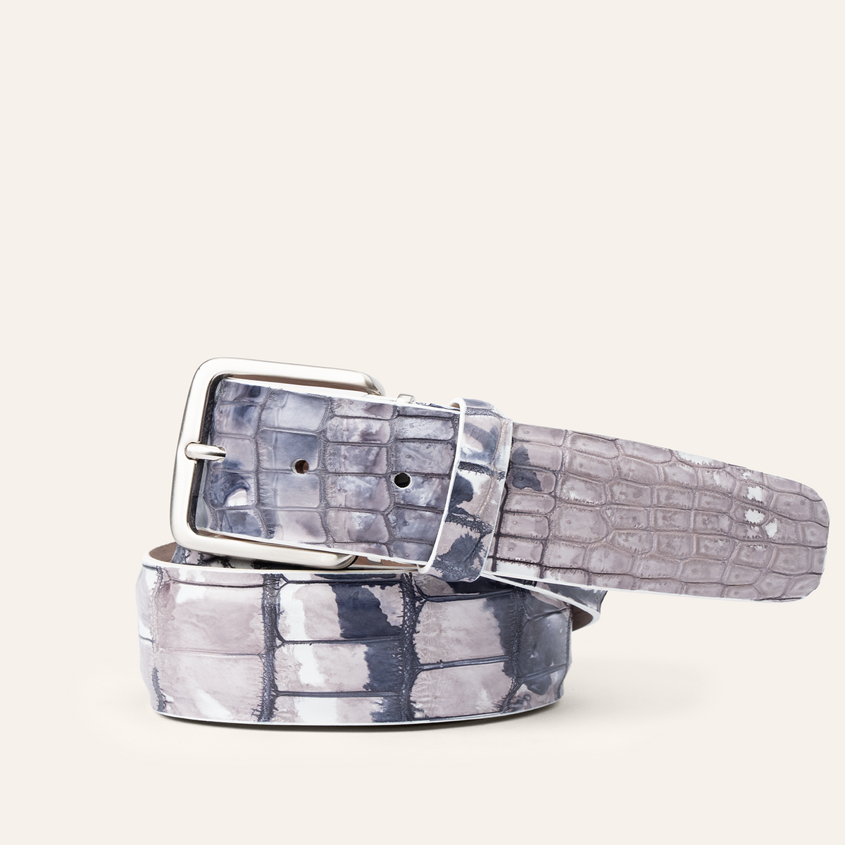 Tie-Dye Nile Crocodile - Navy
