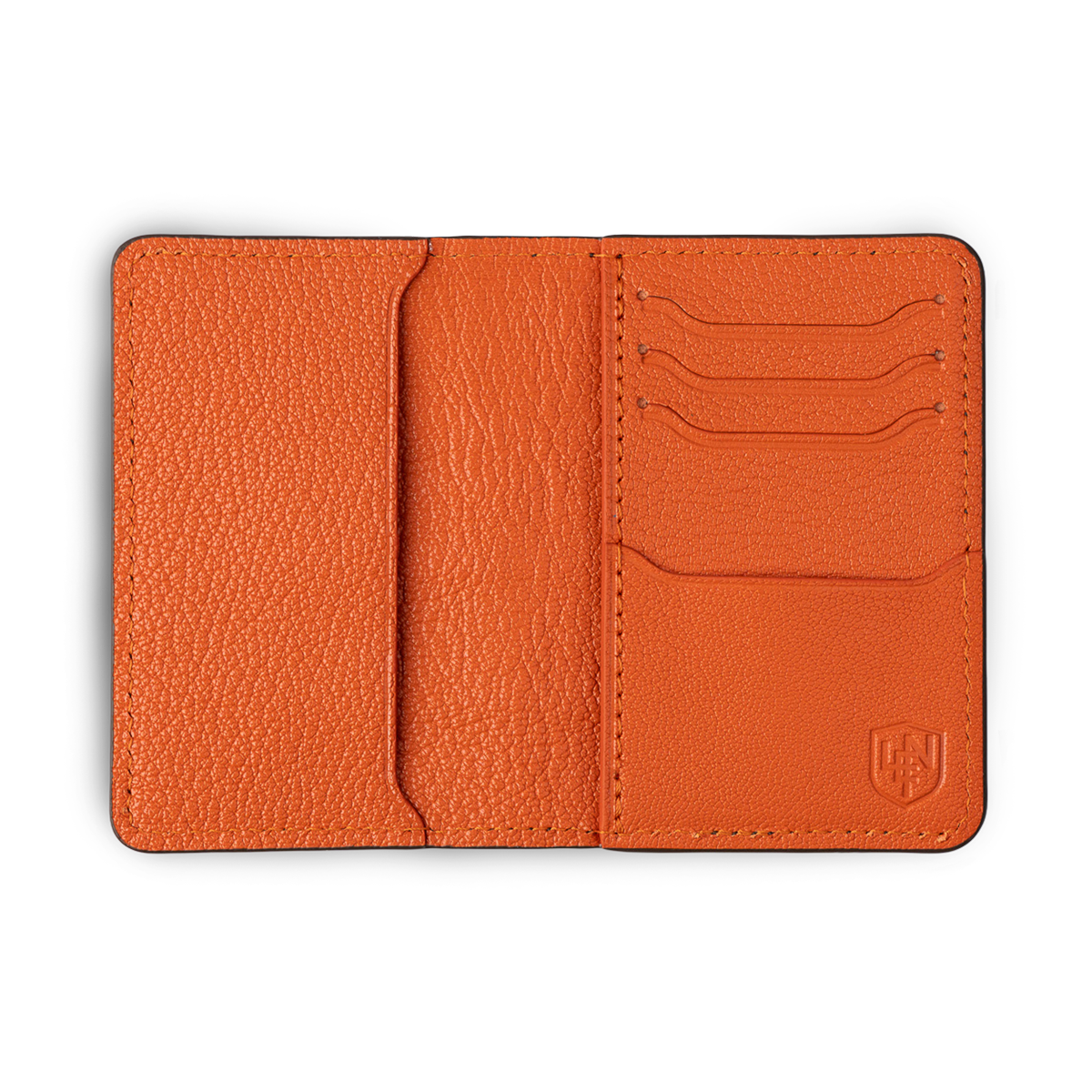 American Alligator Sport Organizer - Ink & Orange
