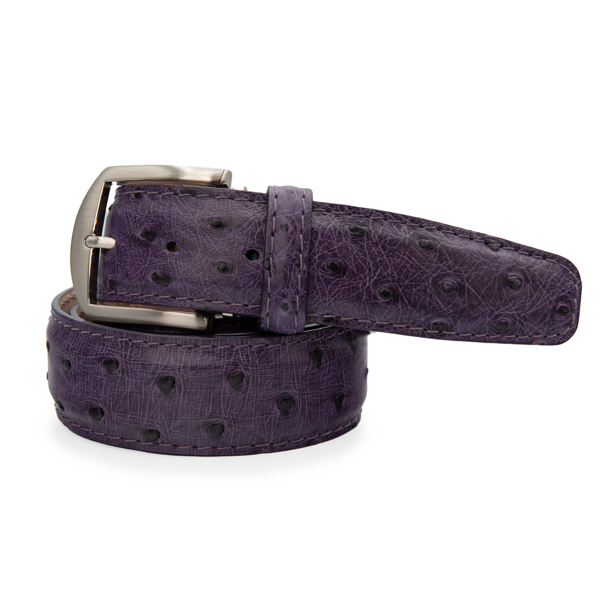 Genuine Ostrich - Antique Purple