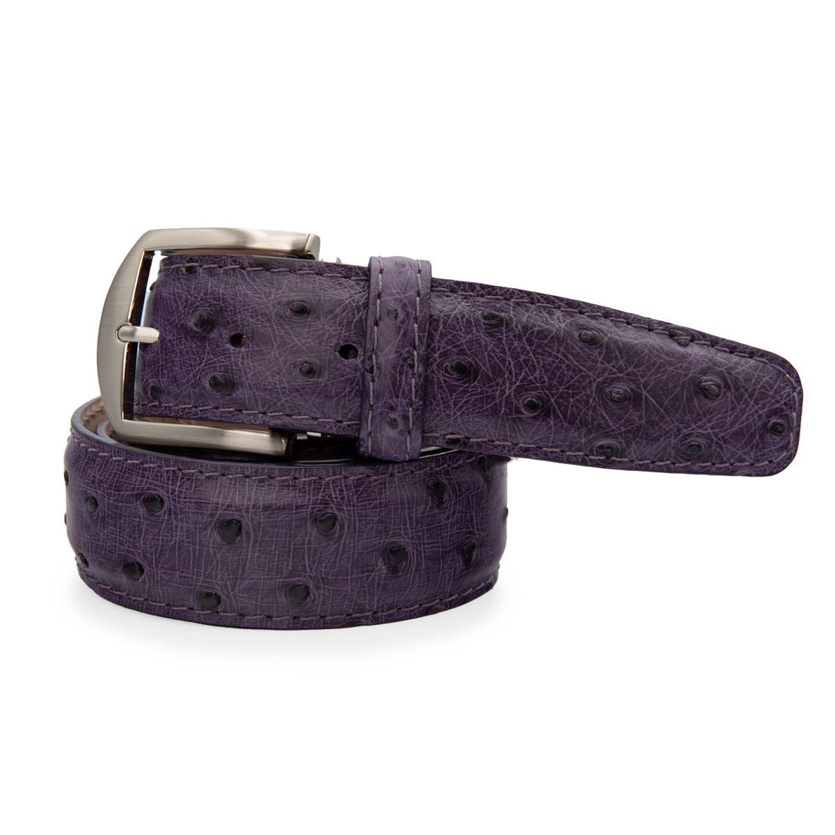Genuine Ostrich - Antique Purple