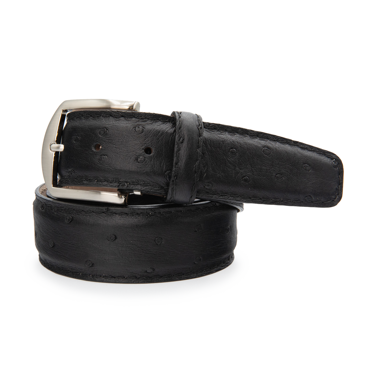 Genuine Ostrich - Black