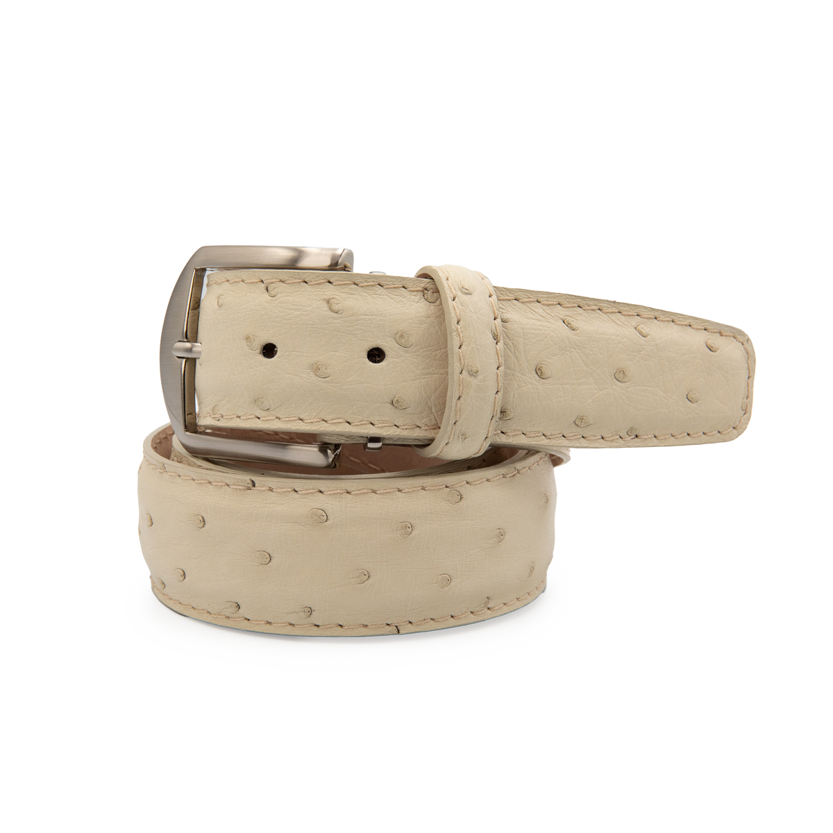 Genuine Ostrich - Ivory