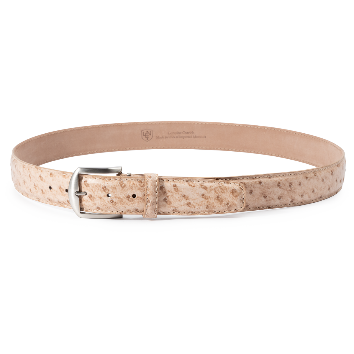 Genuine Ostrich - Vintage Tan