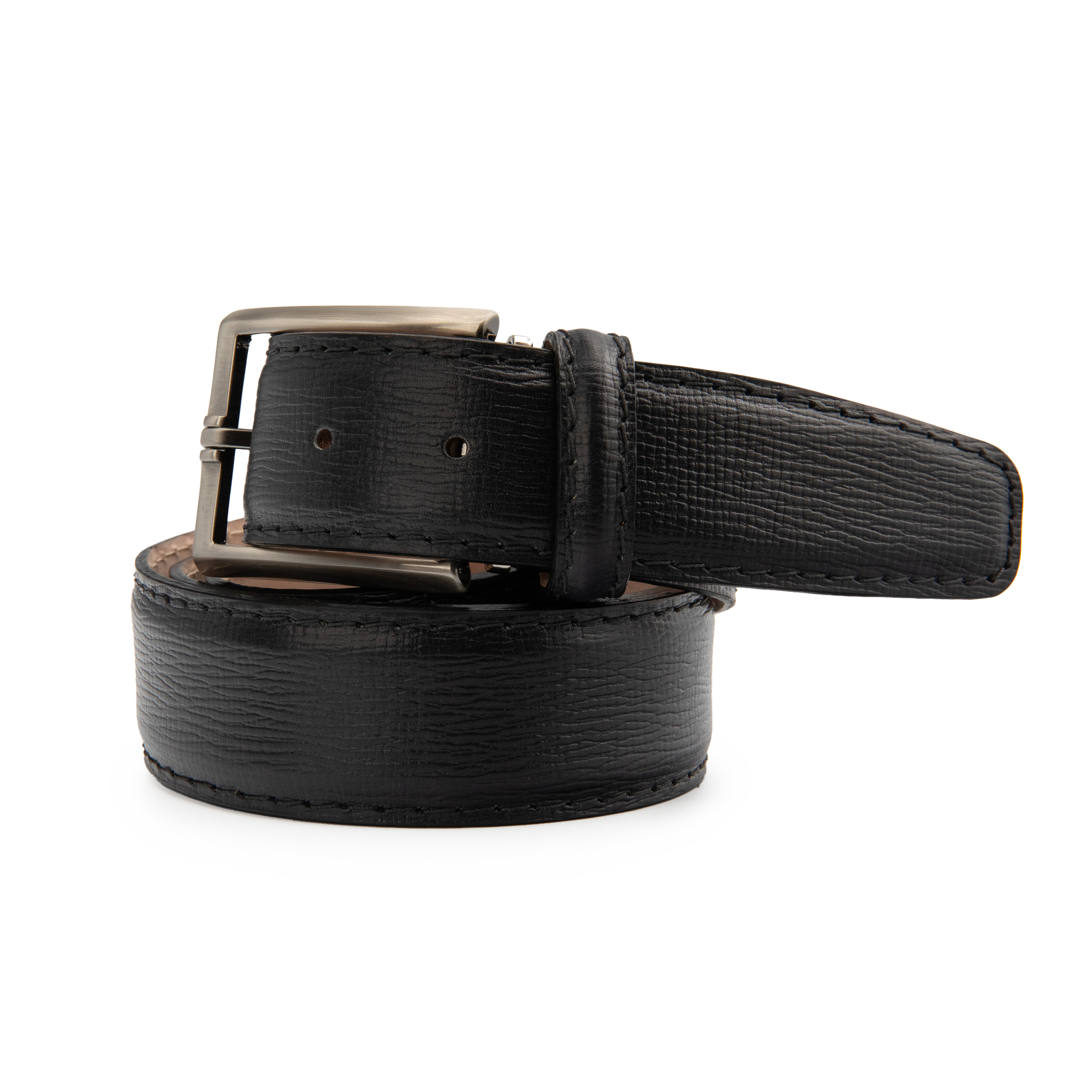 Italian Textured Calf 40mm - Black