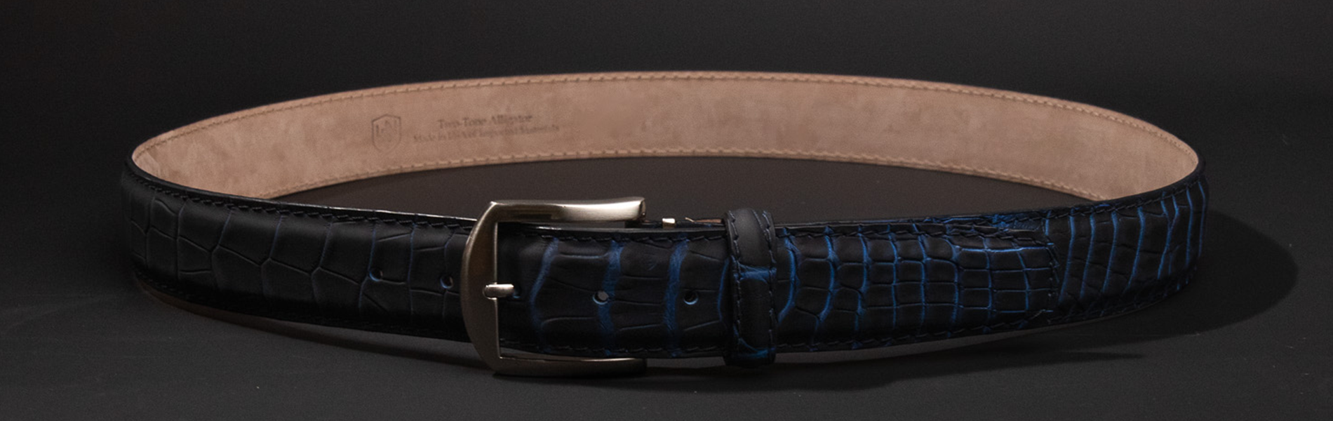 ULTRA MATTE TWO TONE AMERICAN ALLIGATOR