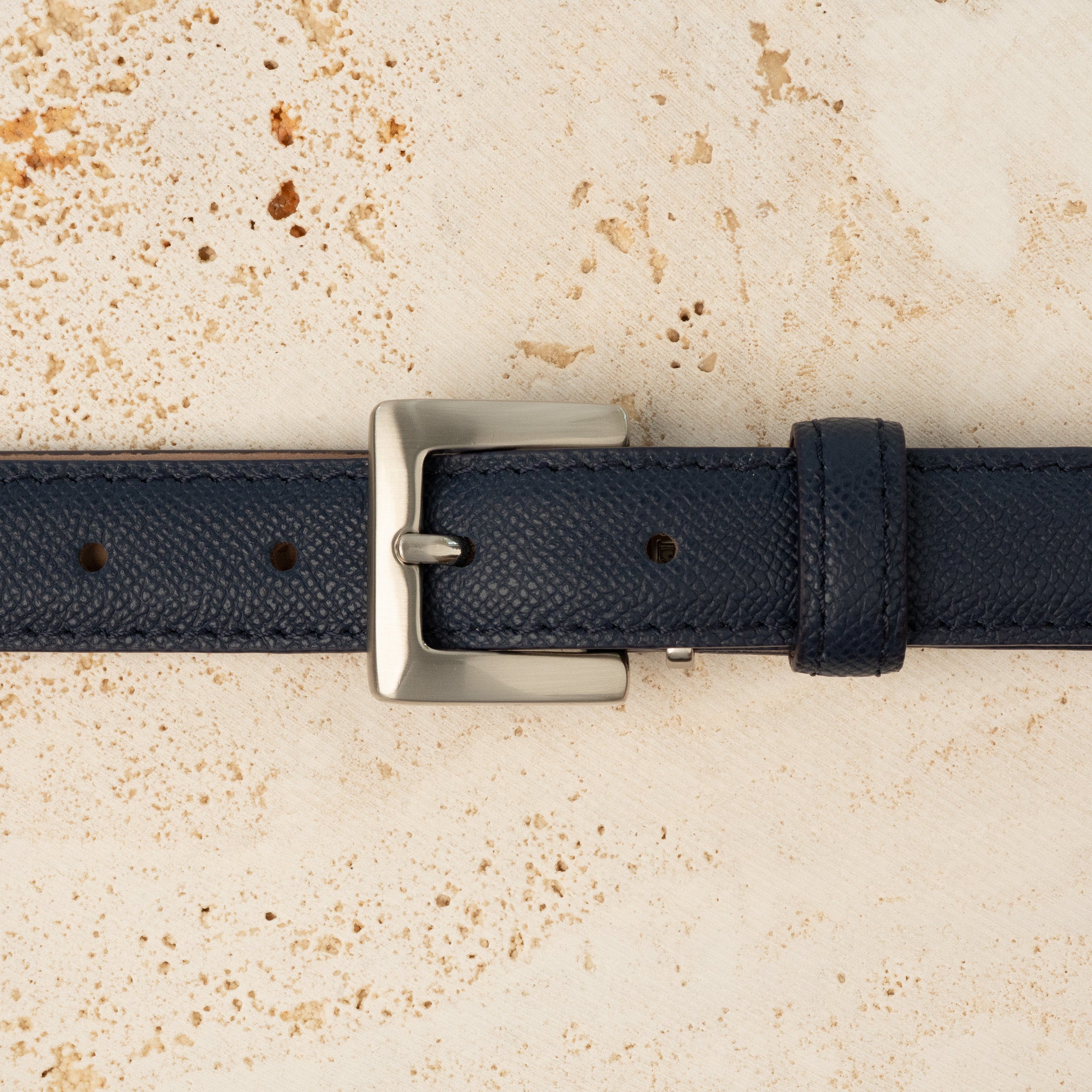 25mm Solid Brass Square Buckle - Matte Nickel - 1547/25/N