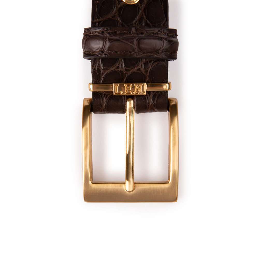 35mm Polished Brass Buckle 173/35/G