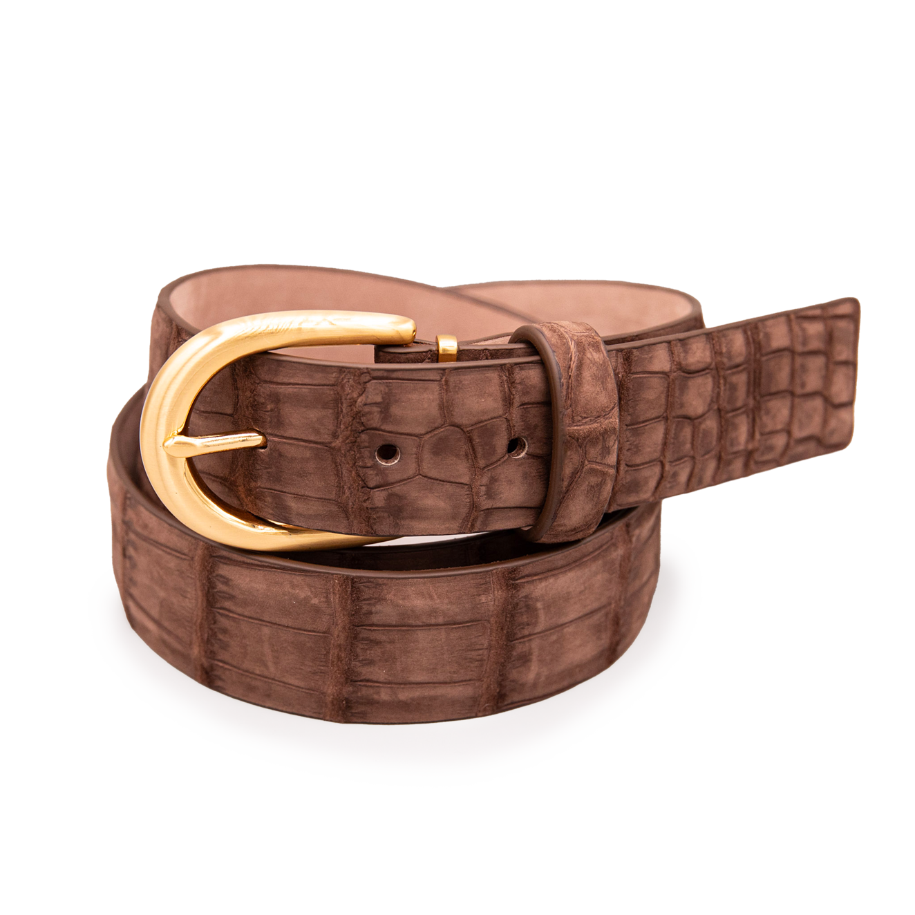 Buffed Alligator - Brown 35mm