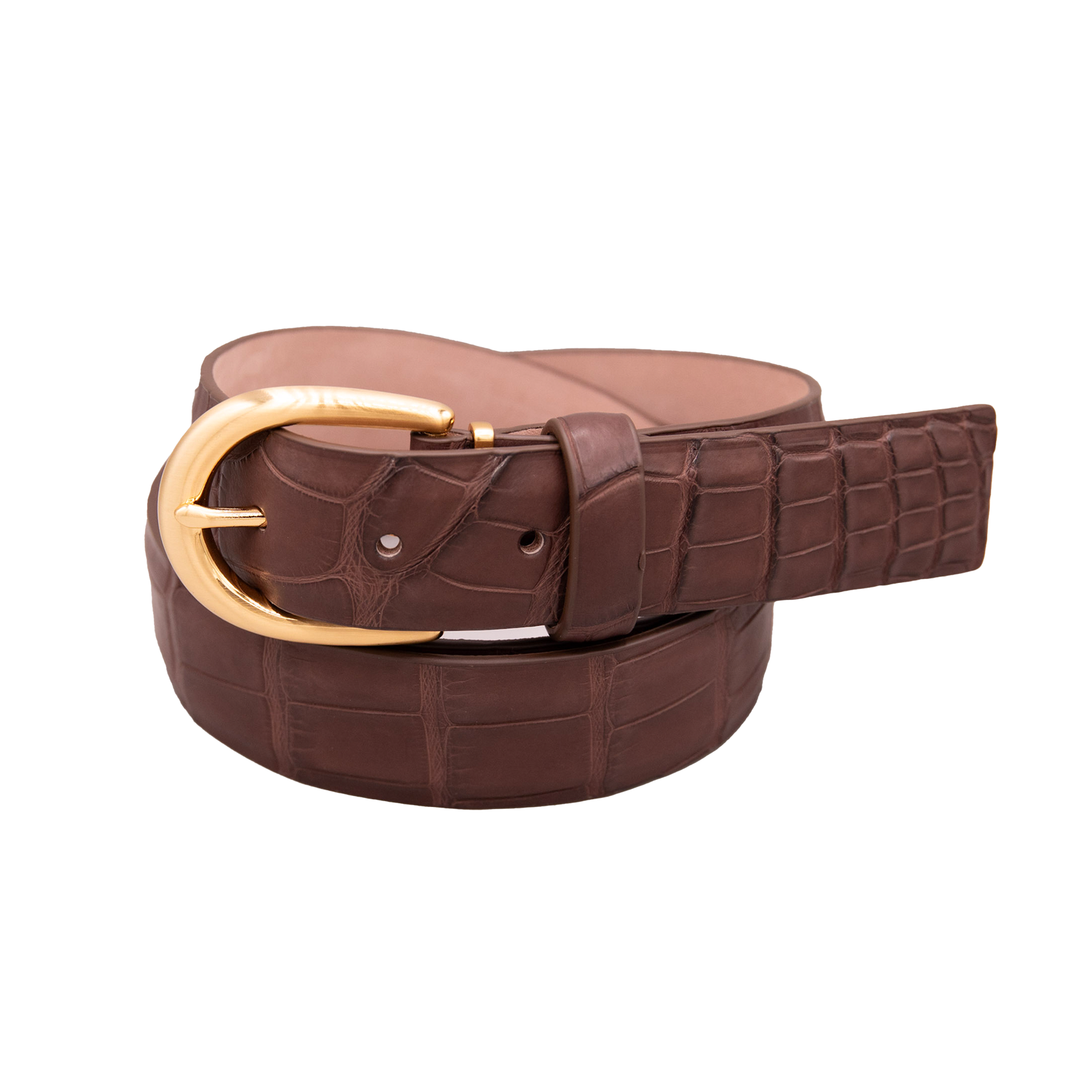 Matte Alligator - Brown 35mm