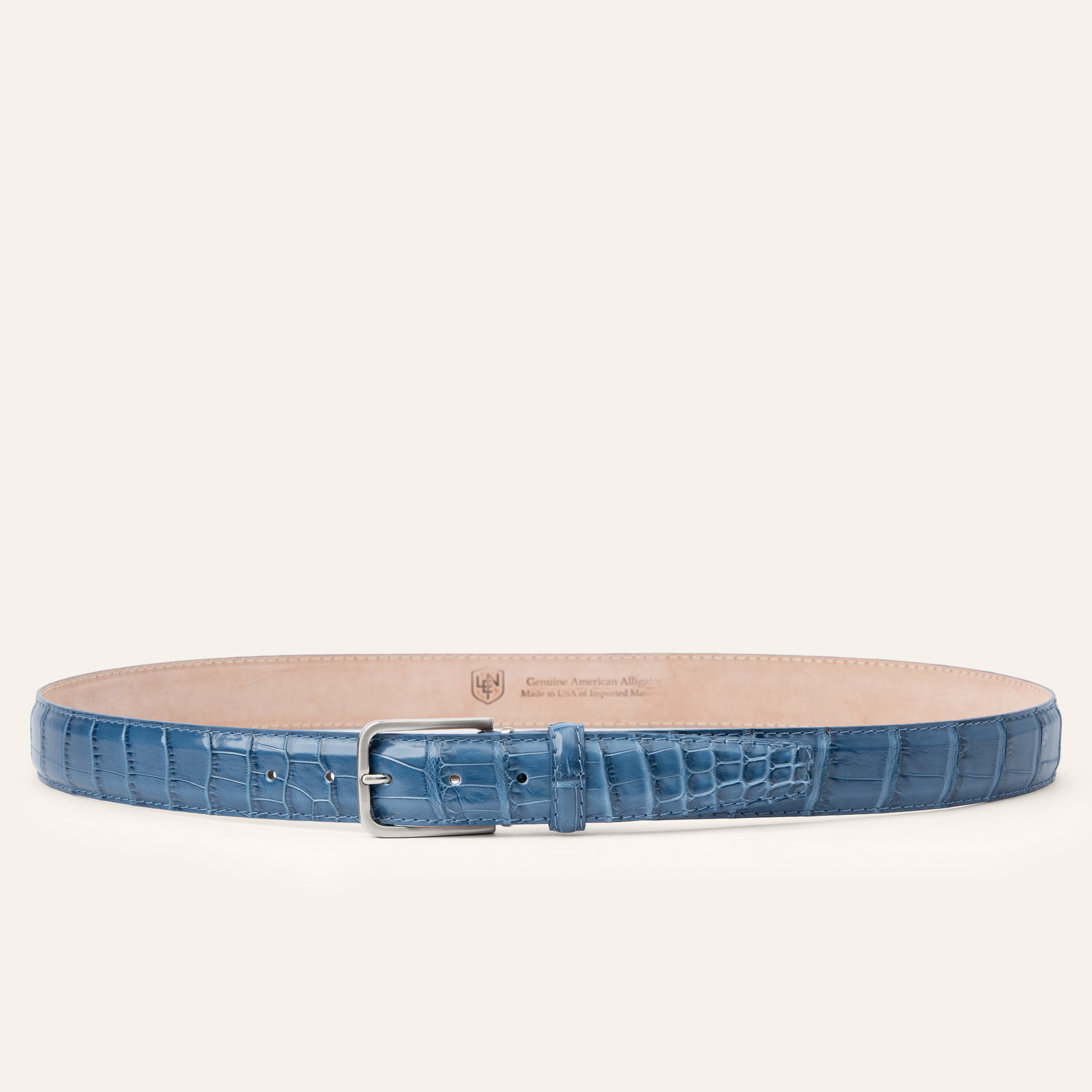 Crest Finish American Alligator - Azure