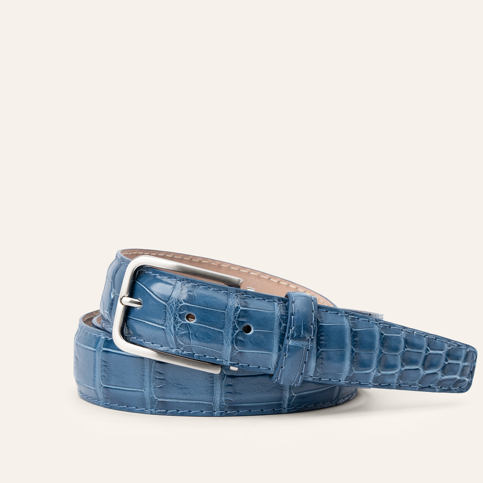 Crest Finish American Alligator - Azure