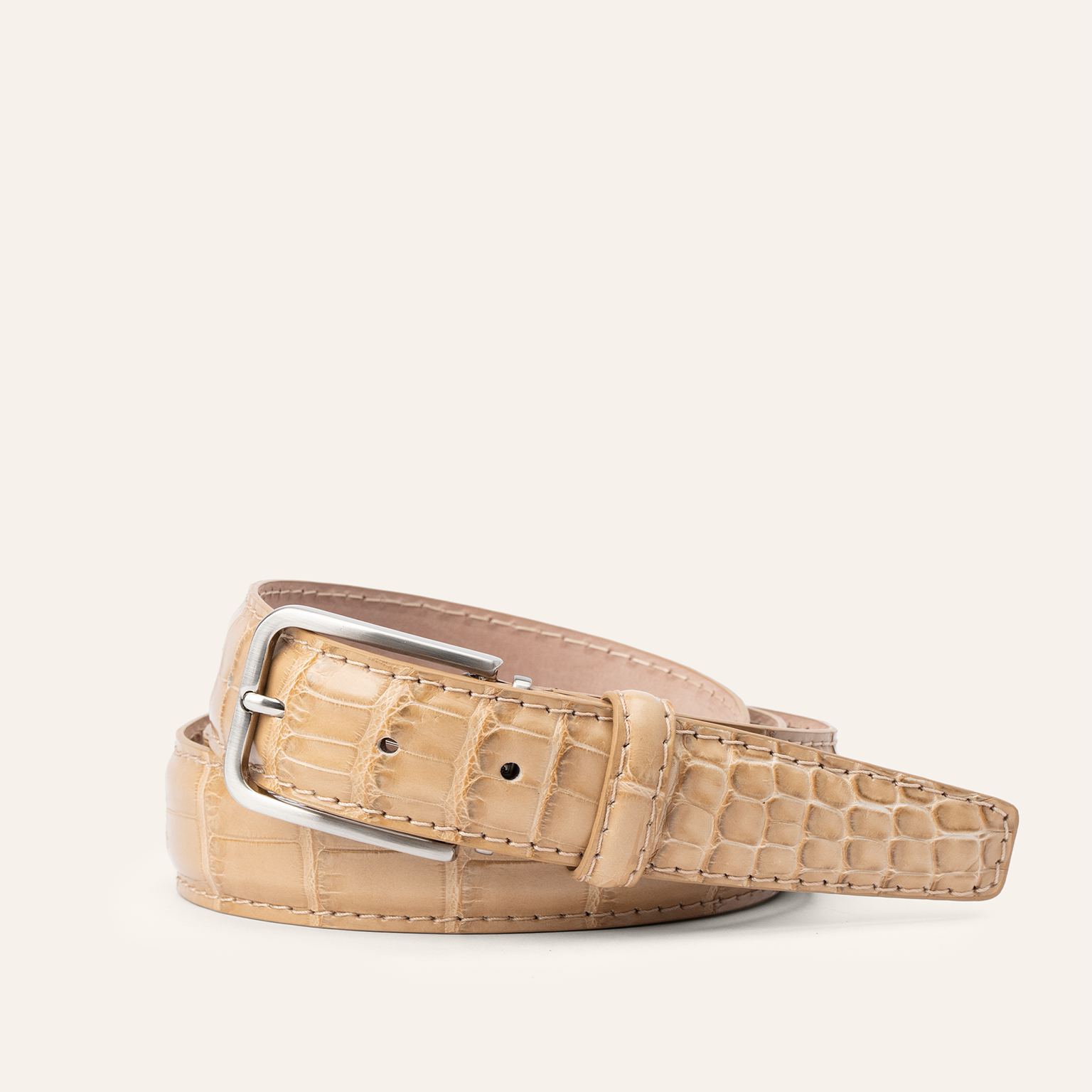 Crest Finish American Alligator - Chamois