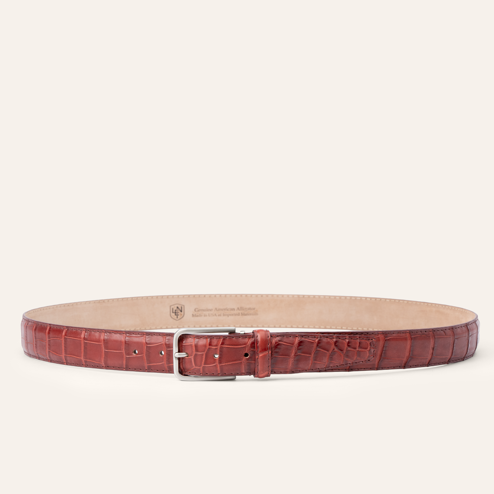 Legacy Finish American Alligator - Claret