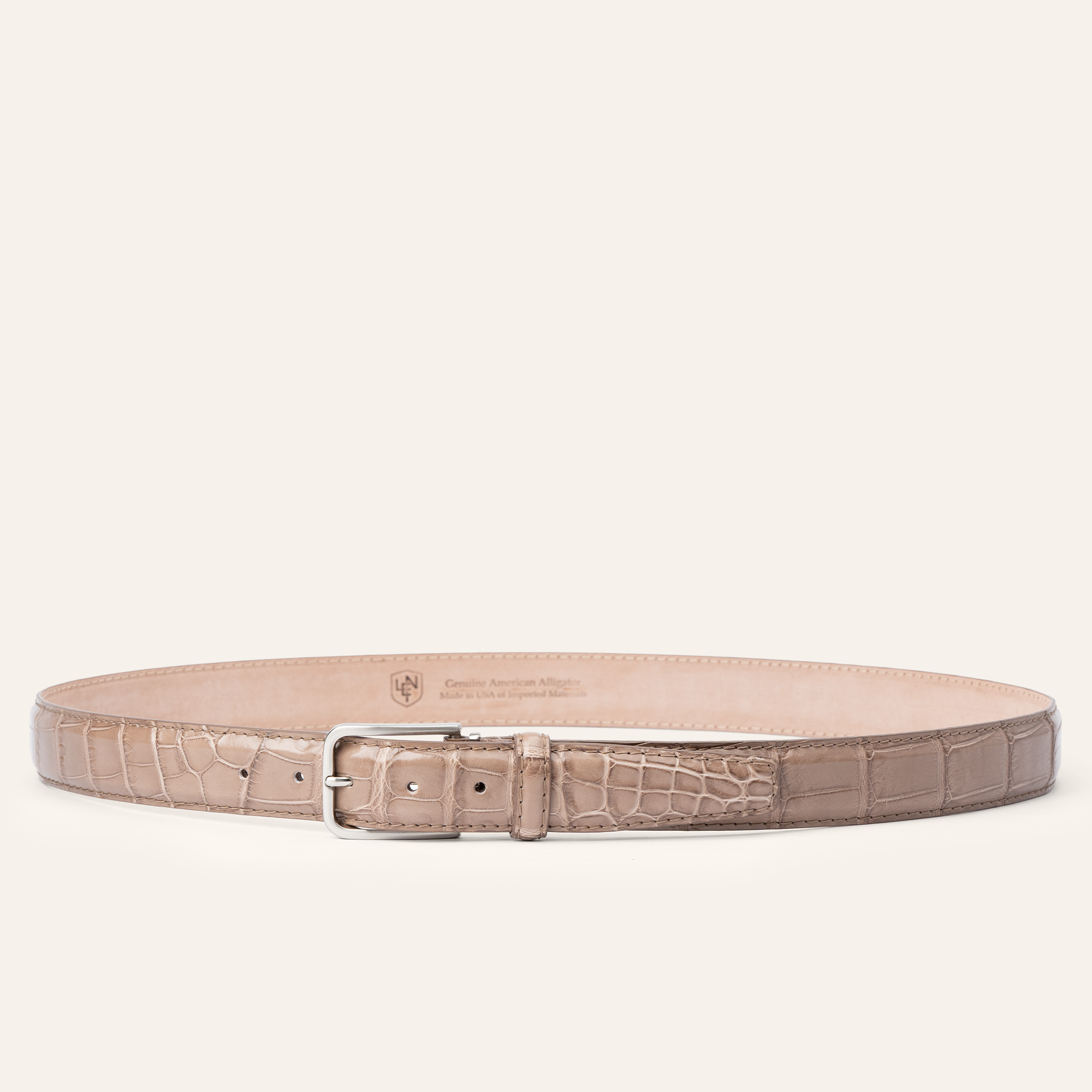 Crest Finish American Alligator - Stone