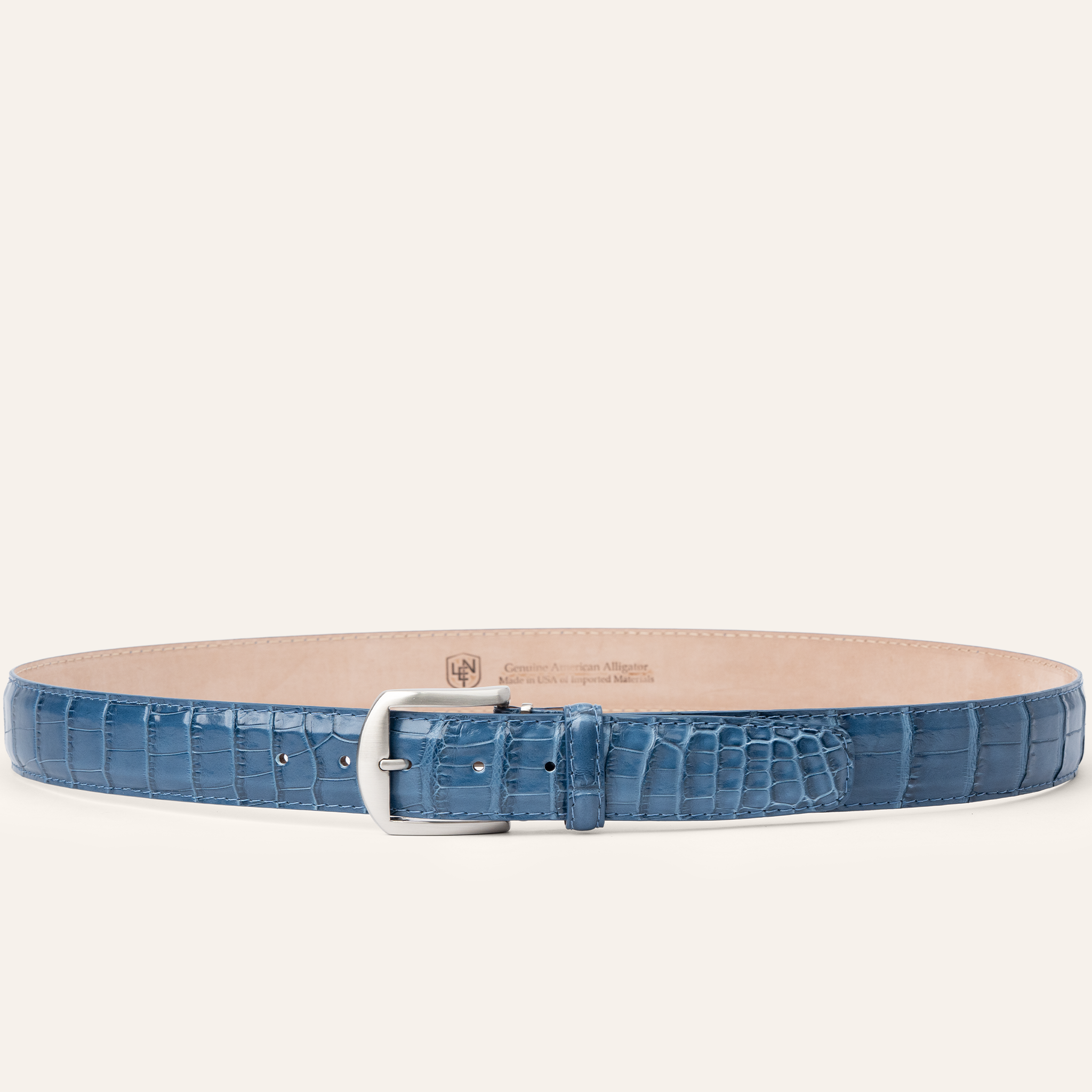 Crest Finish American Alligator - Azure