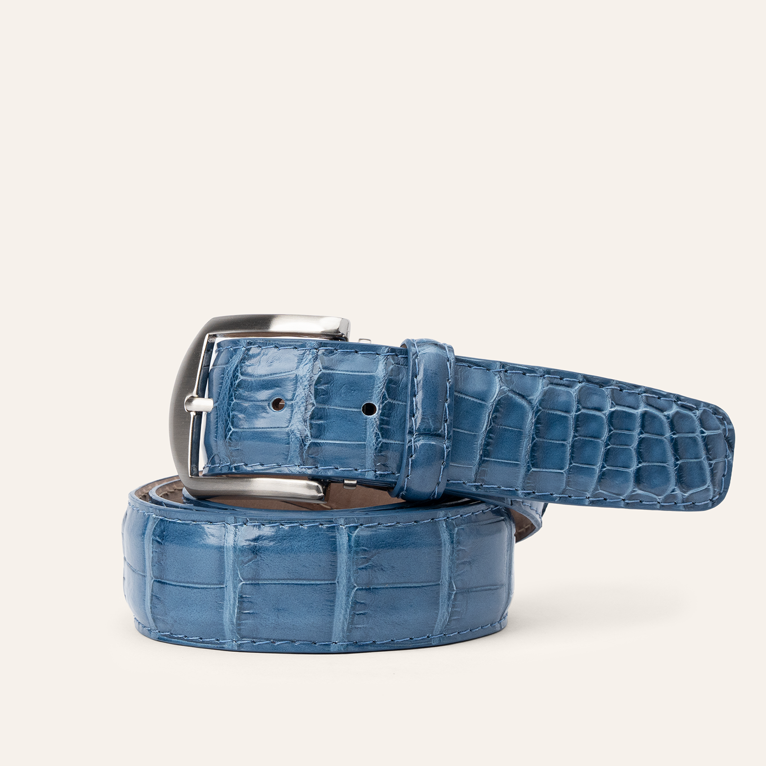 Crest Finish American Alligator - Azure
