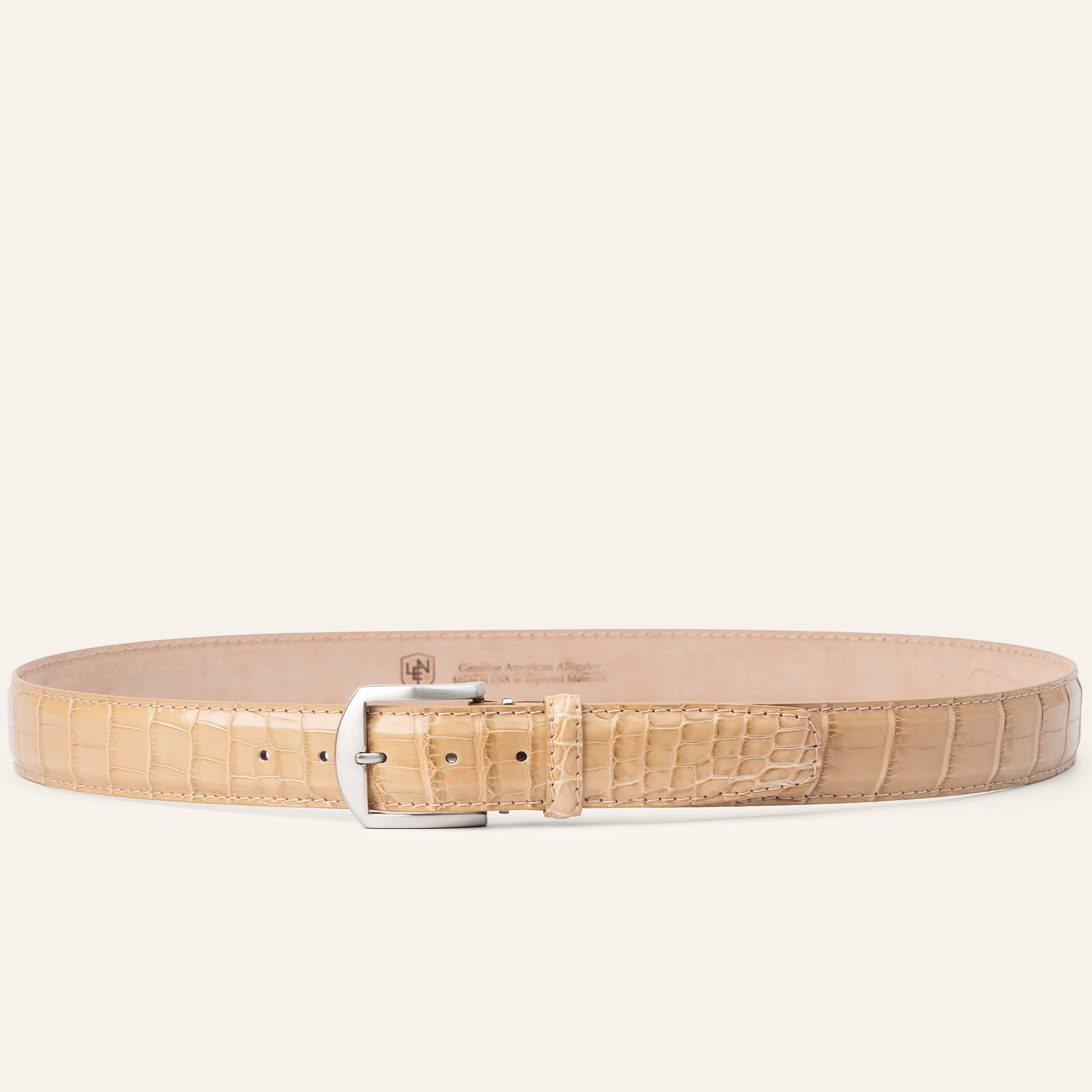 Crest Finish American Alligator - Chamois