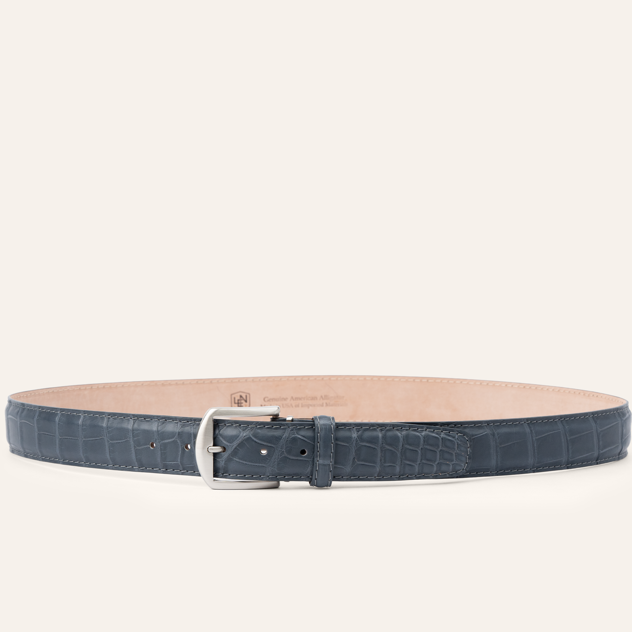 American Matte Alligator - Coal