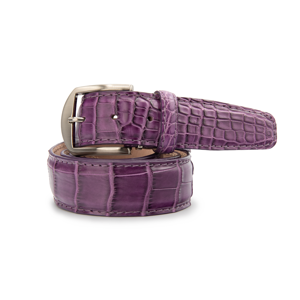 American Matte Alligator - Purple