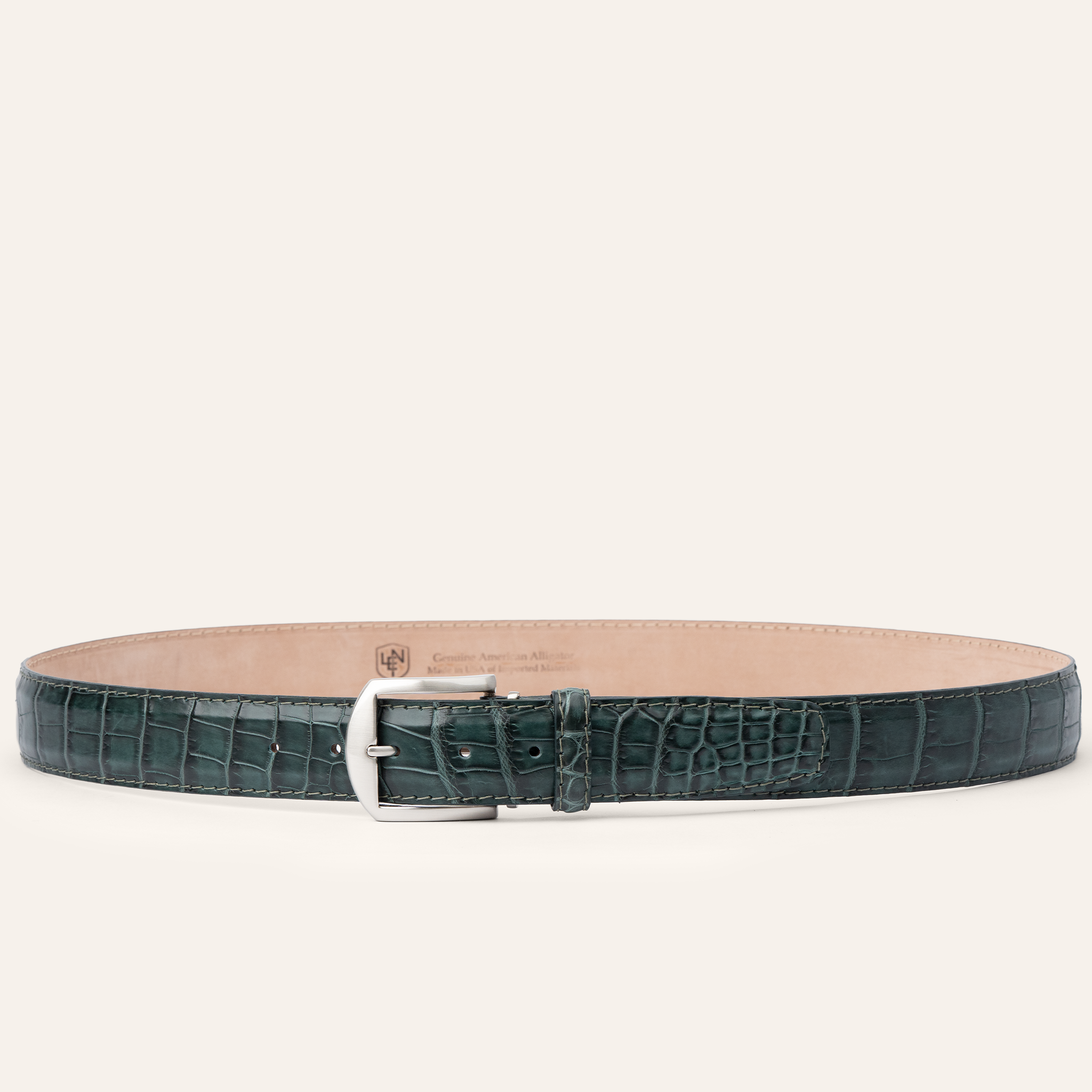 Spuntato Finish American Alligator - Spruce